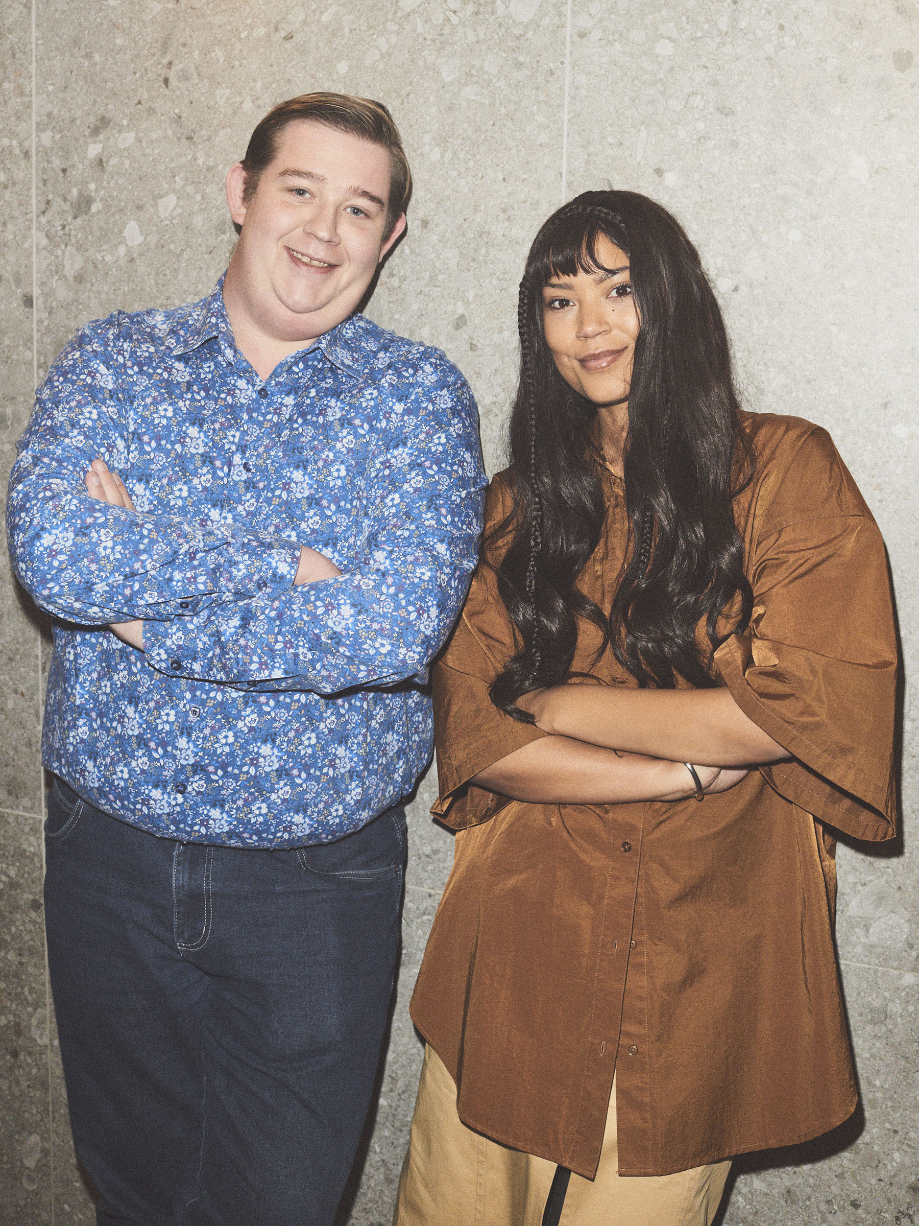 Henrik og Kwamie Liv.