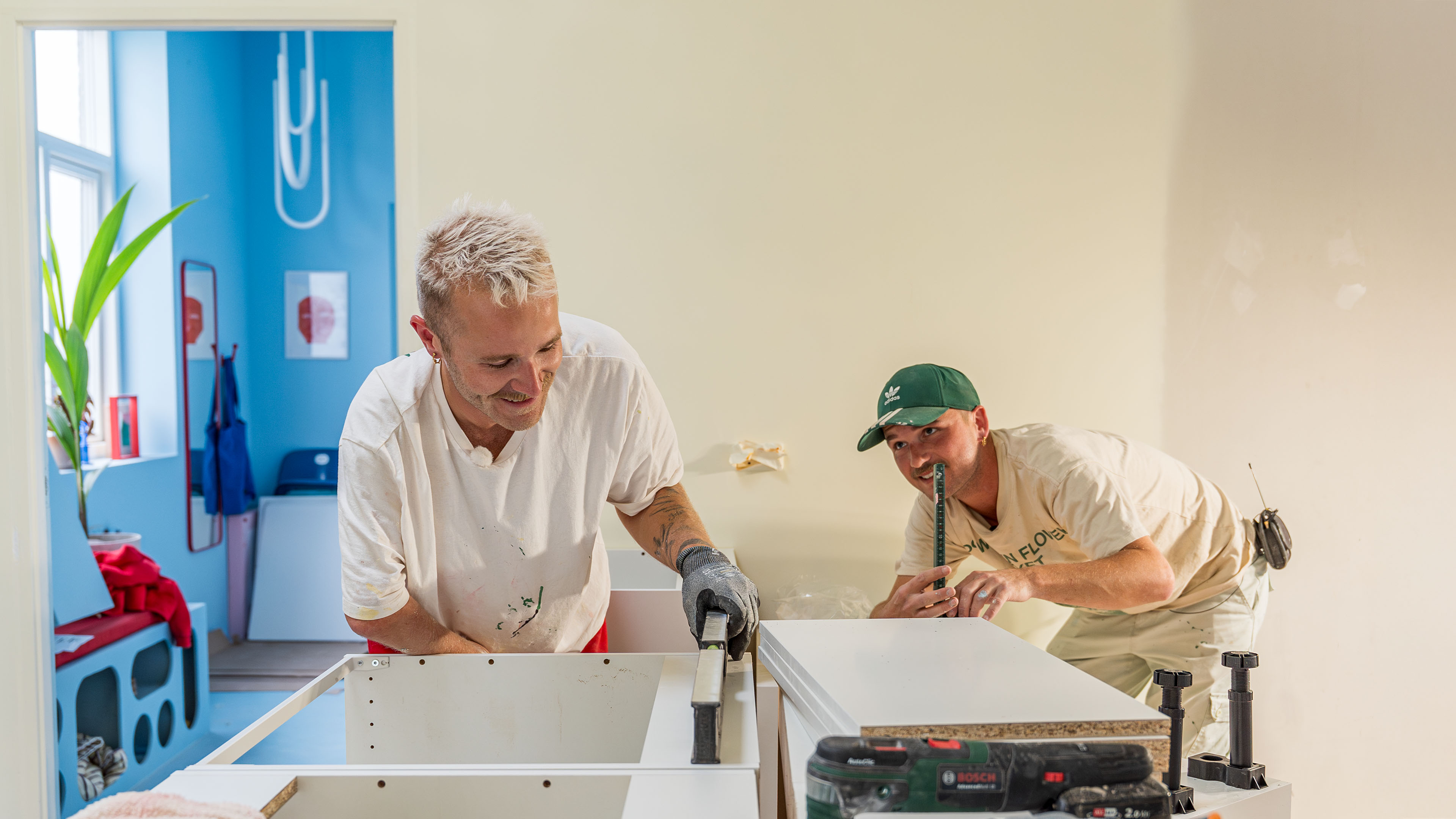 Rødt hus - Matias og Rasmus.