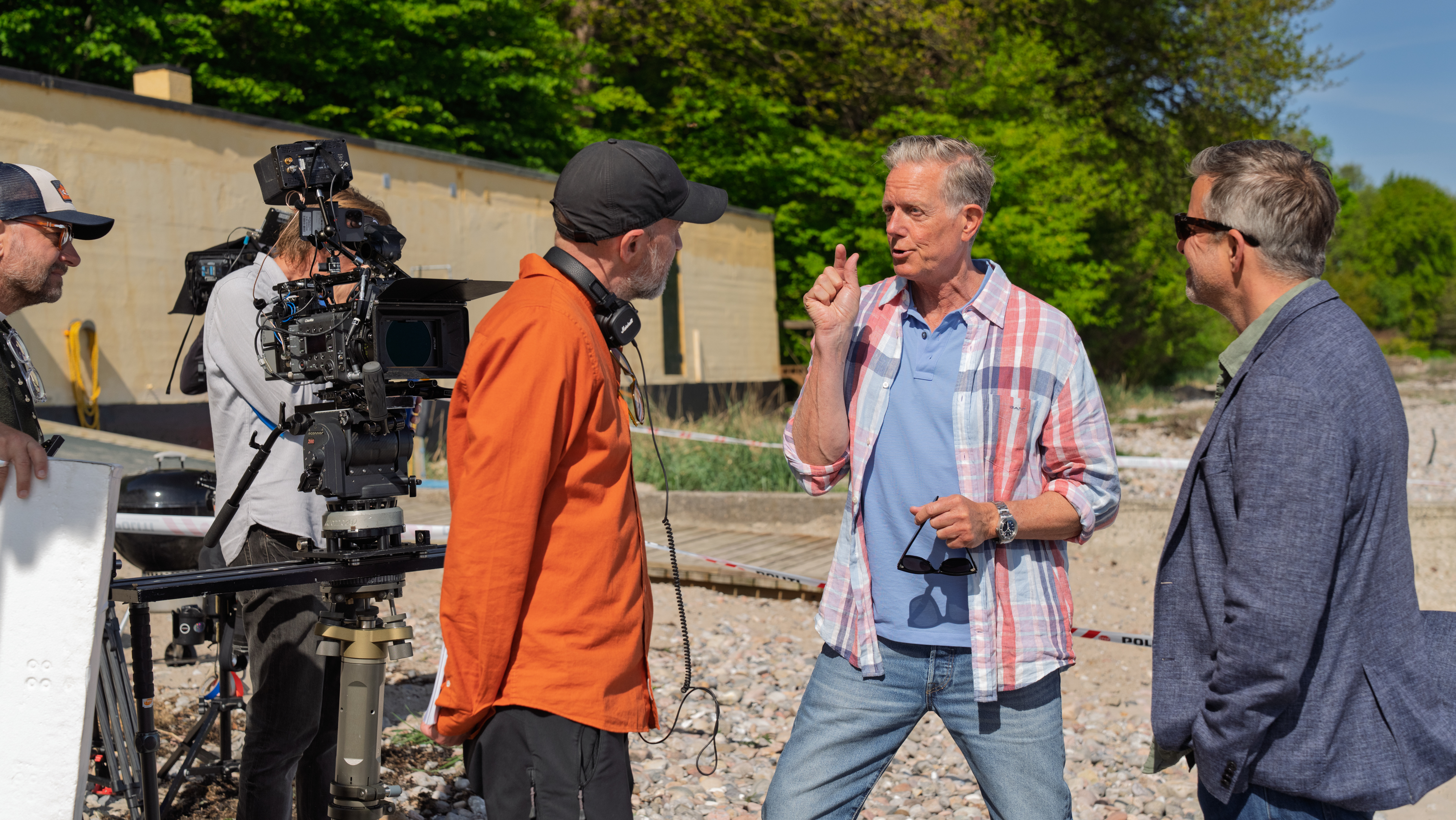 Fra optagelserne til 'Sommerdahl' sæson 7.