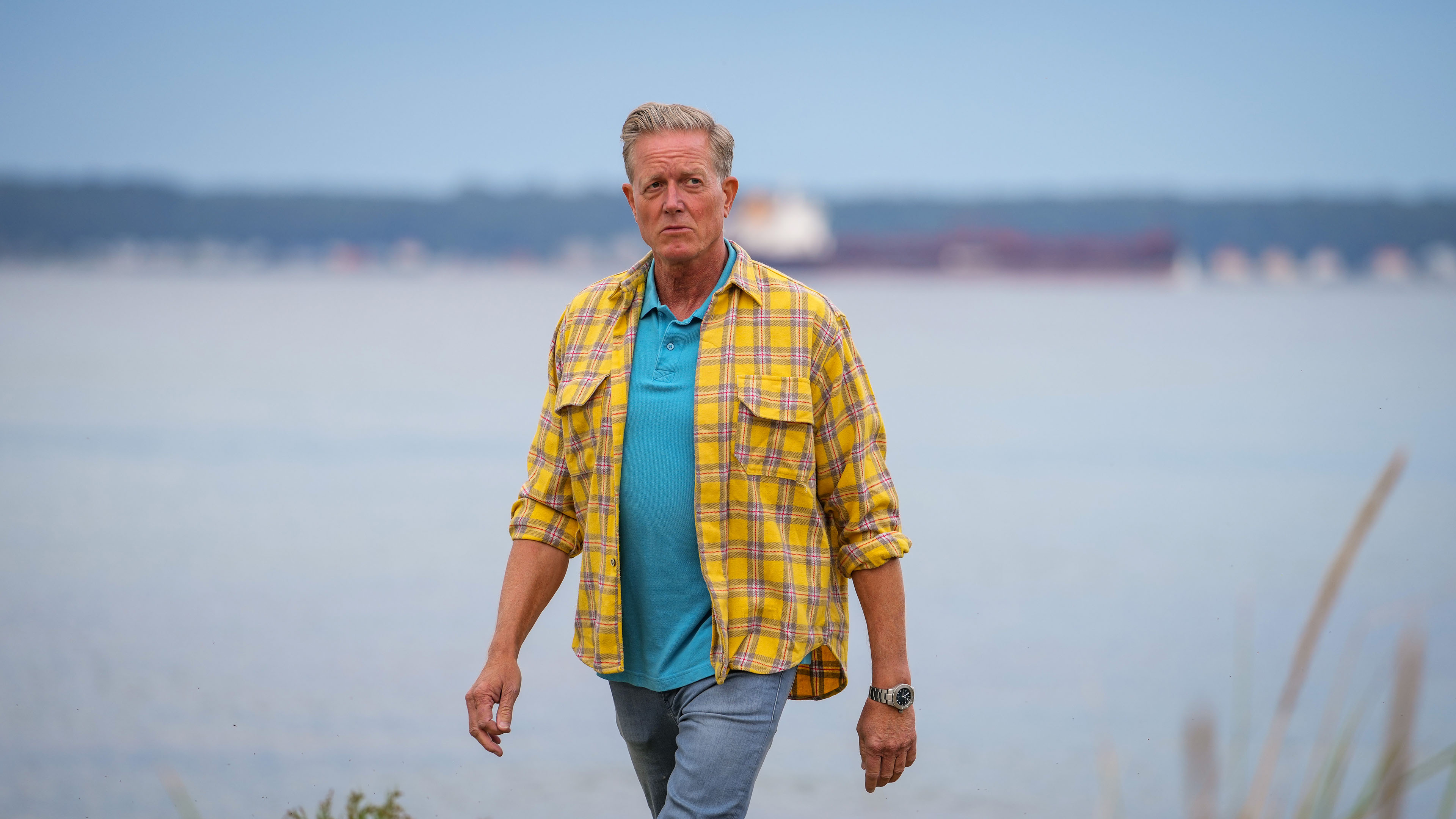 Peter Mygind som Dan Sommerdahl i den danske krimiserie 'Sommerdahl III' fra 2021.