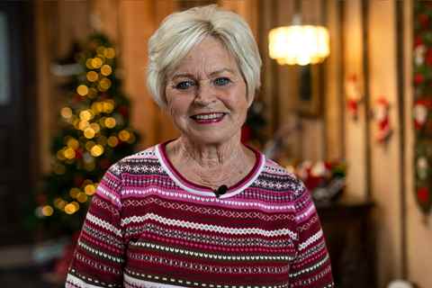 Hilda Heick i '24 stjerners julekalender'.