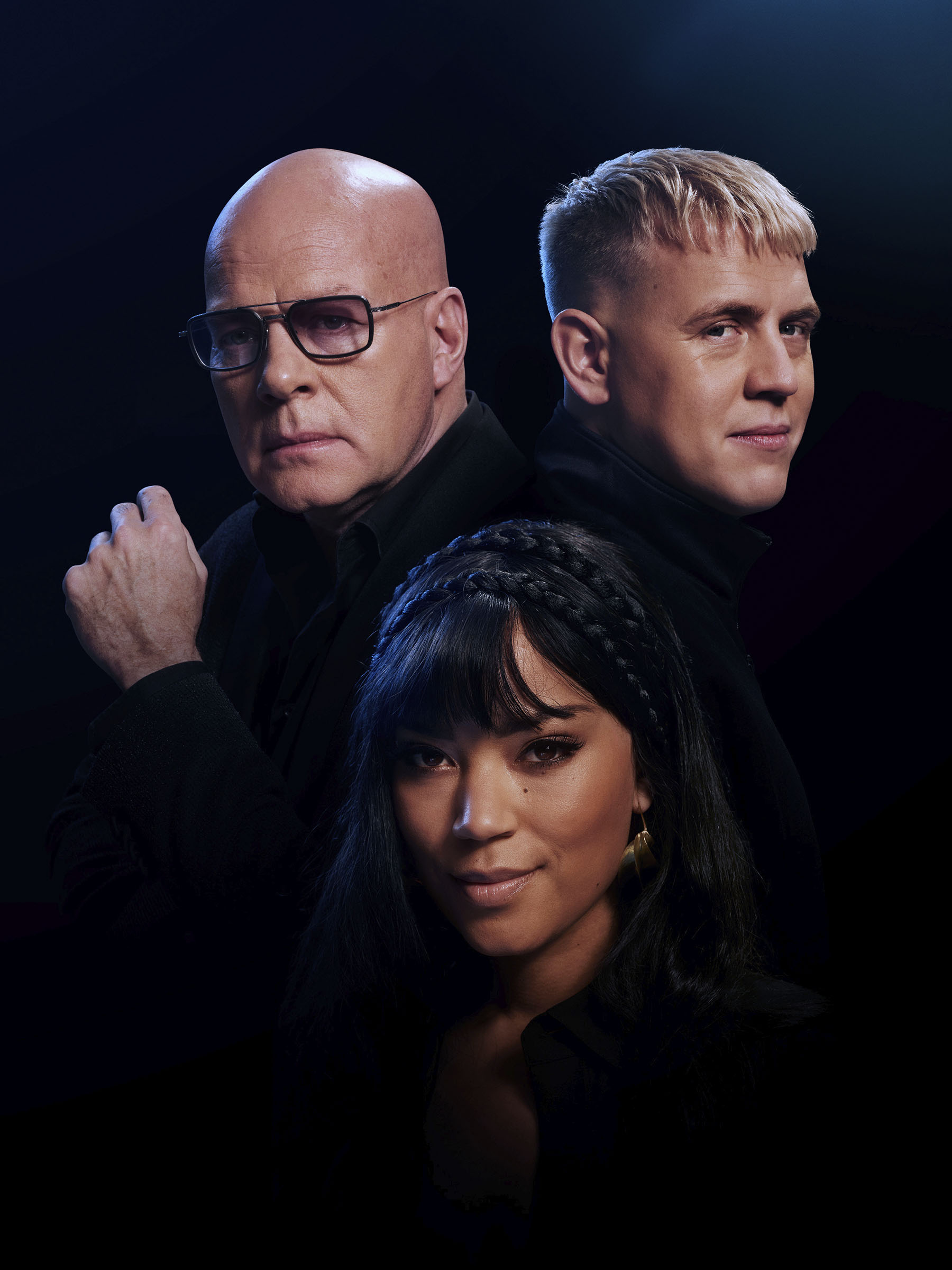 Thomas Blachman, Martin Jensen, Kwamie Liv.