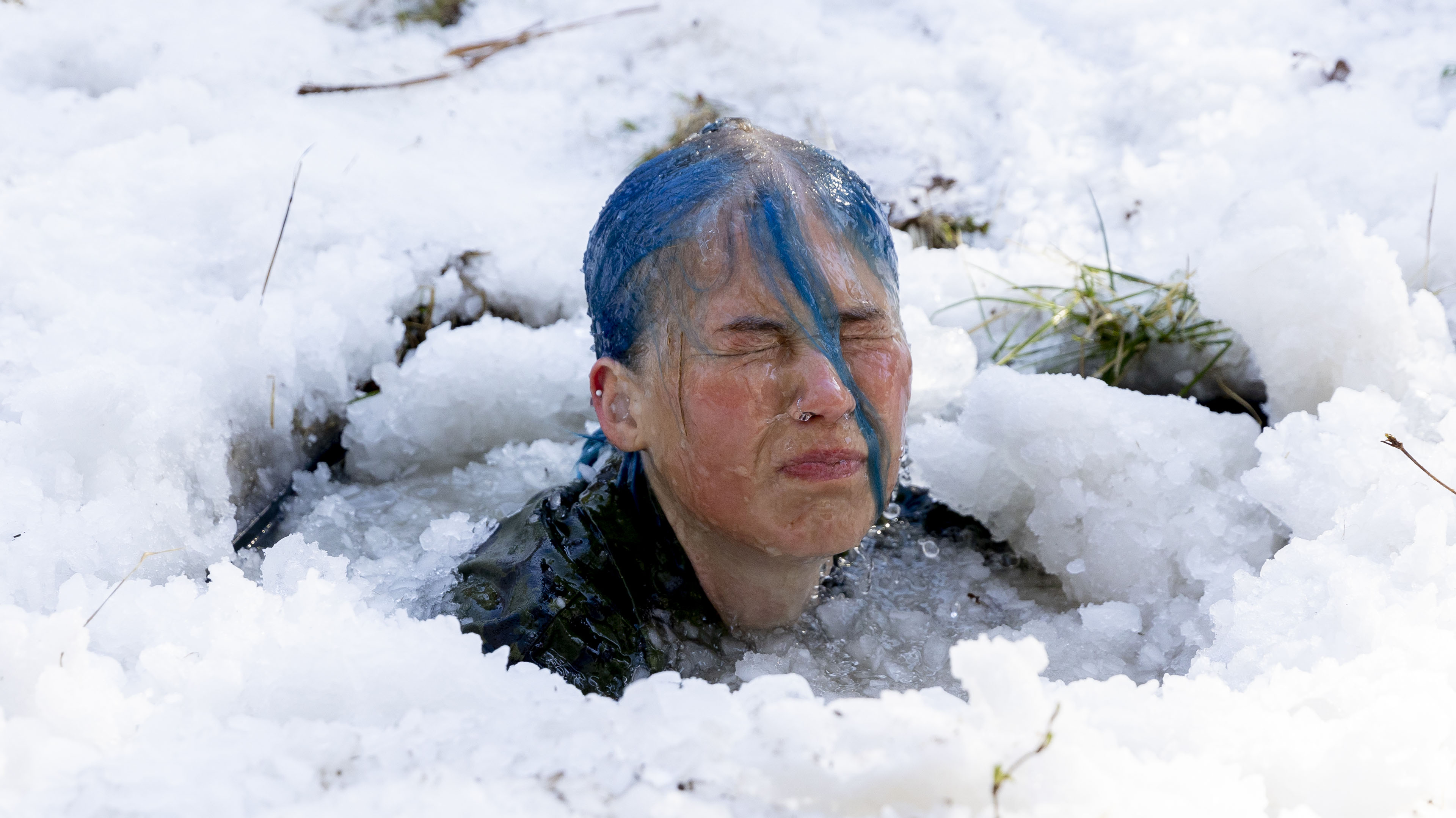 Skiskytten Ukaleq Slettemark i 'Korpset - gjort af det rette stof'.