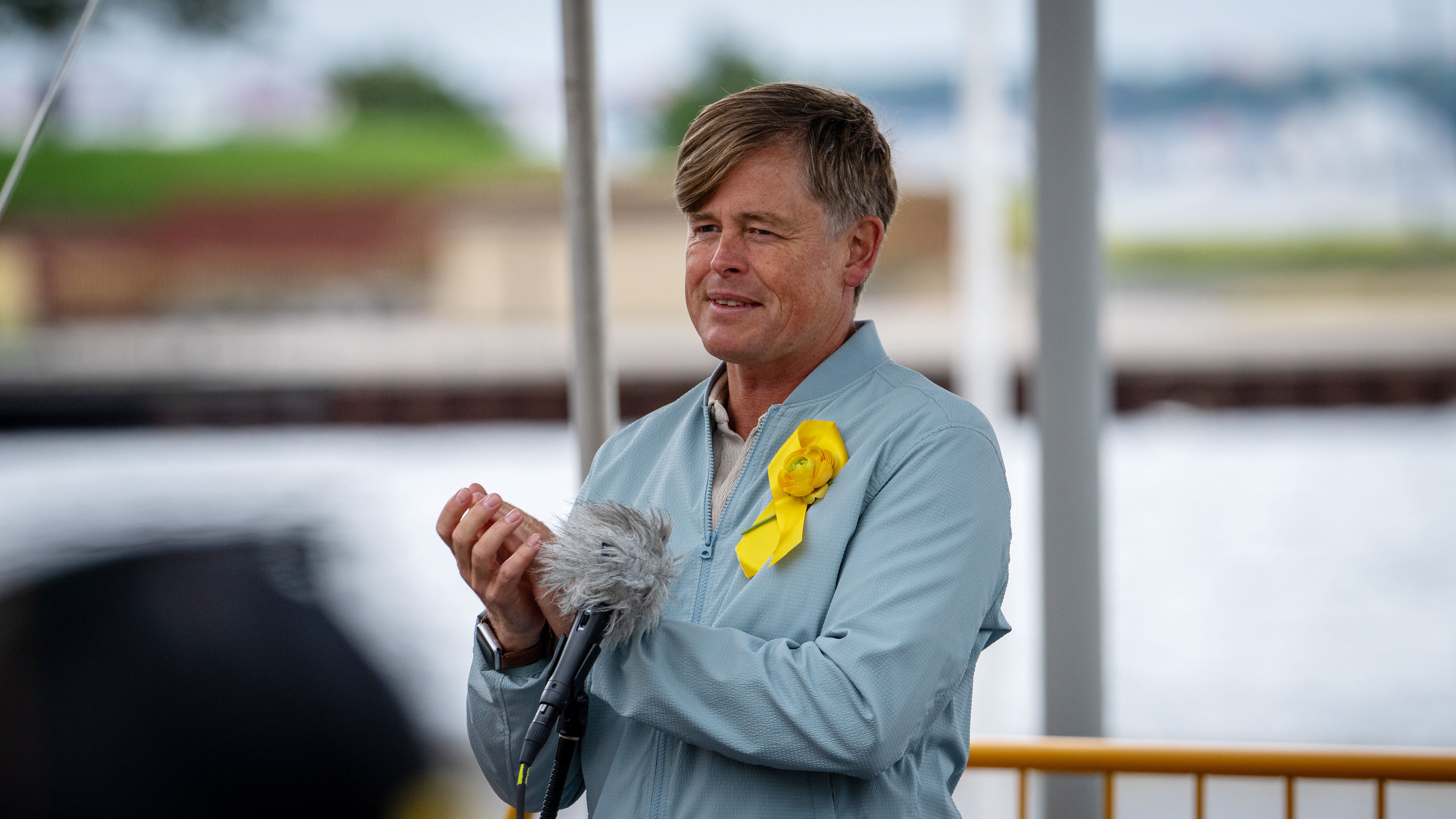 Caspar Phillipson som Arne Lind i den danske krimiserie 'Sommerdahl III' fra 2021.