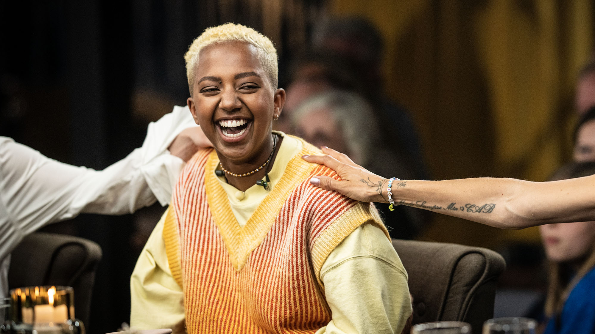 Mekdes i 'Toppen af poppen'.