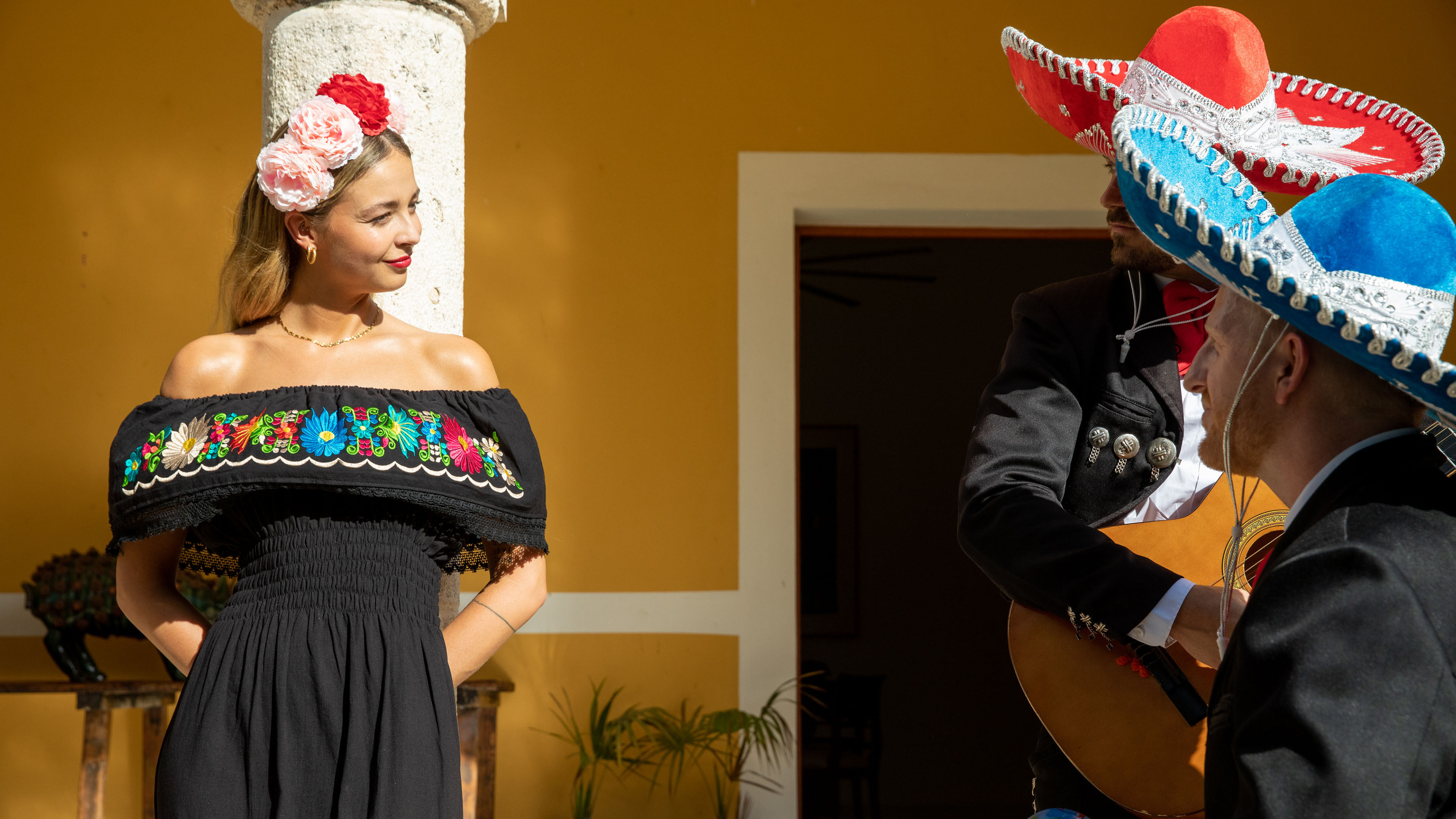 Julie, Nikolai og Morten