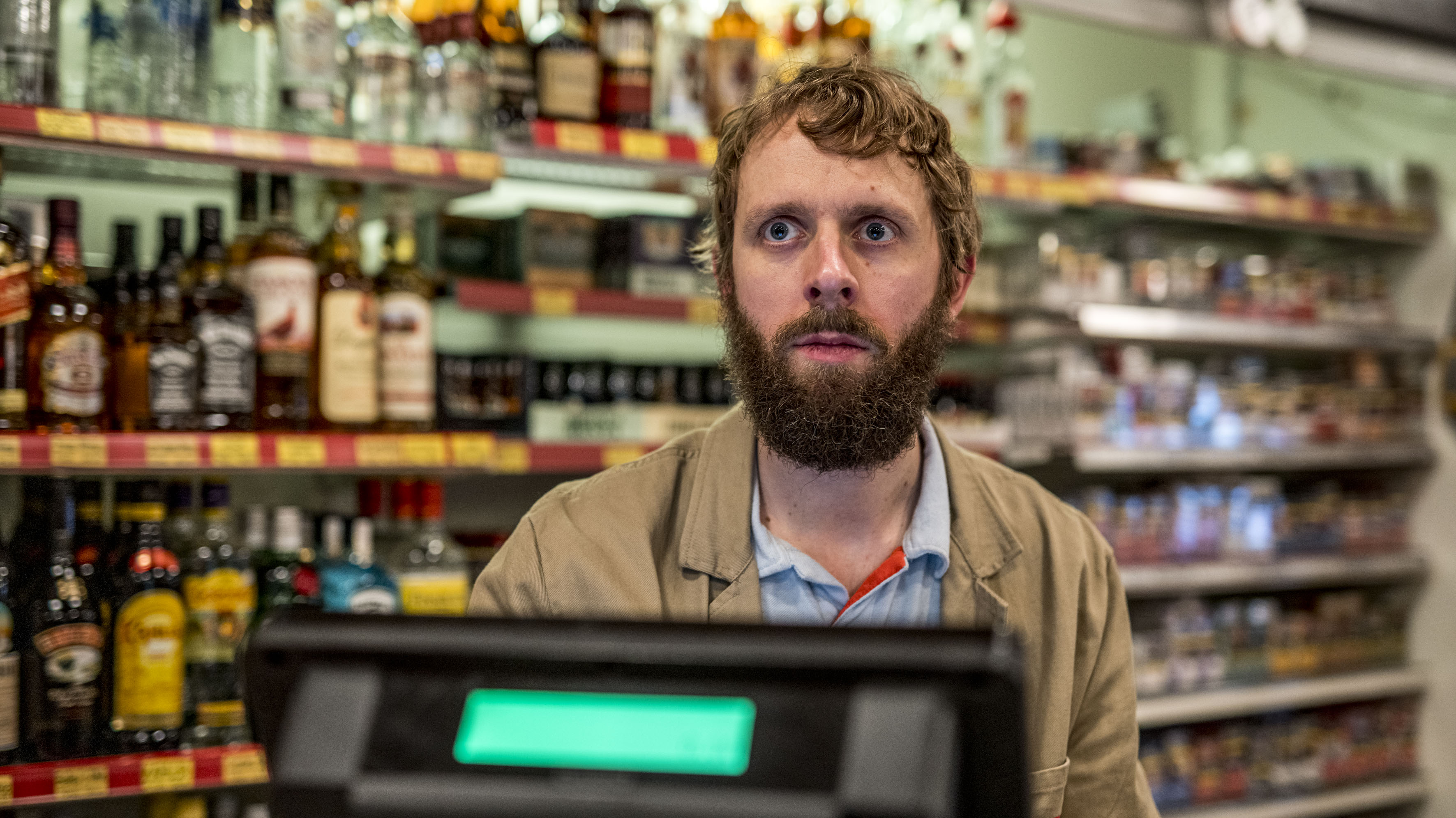 Kasper Gross som Martin i 'Minkavlerne II' fra 2021.