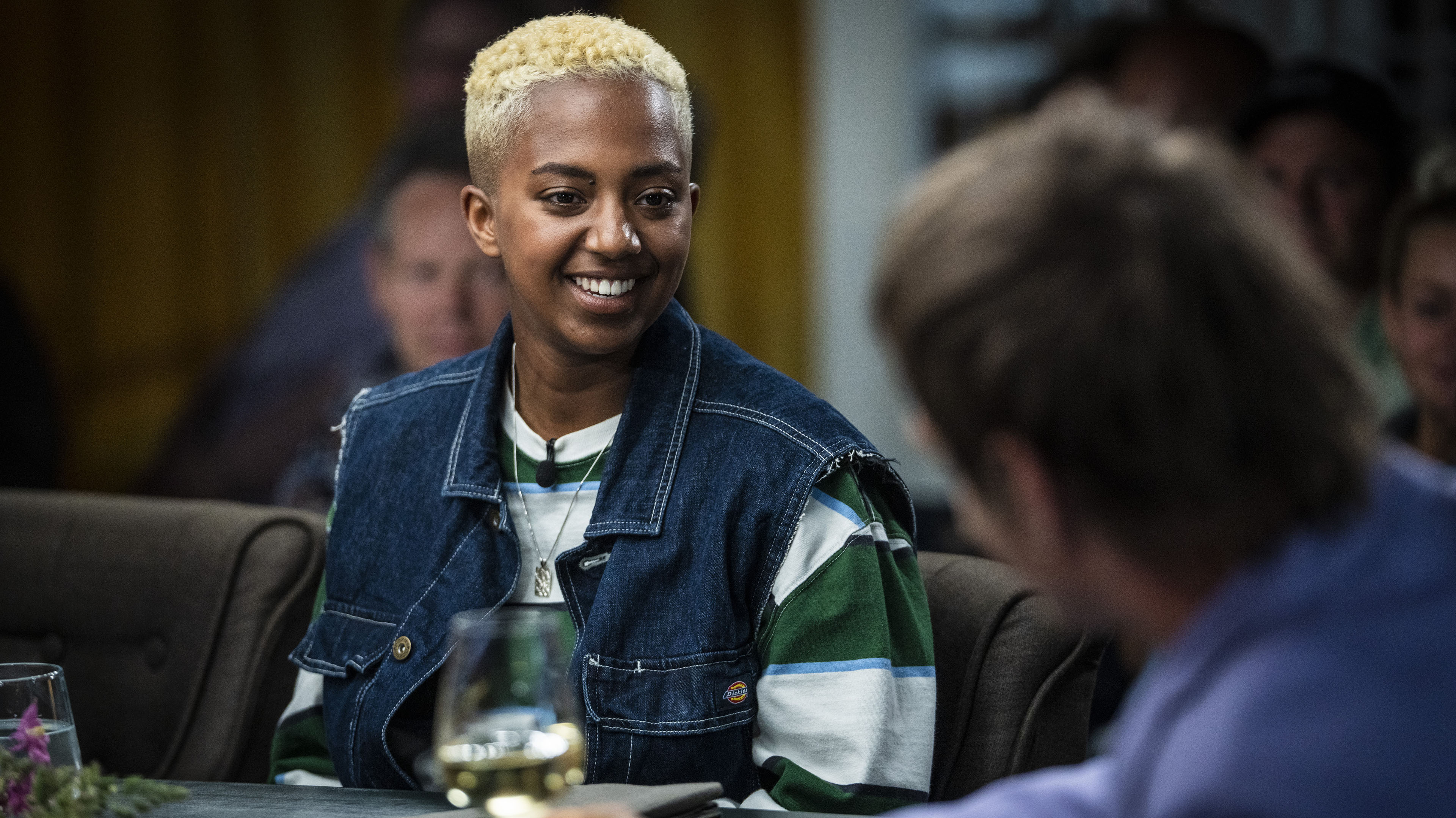 Mekdes i 'Toppen af poppen'.