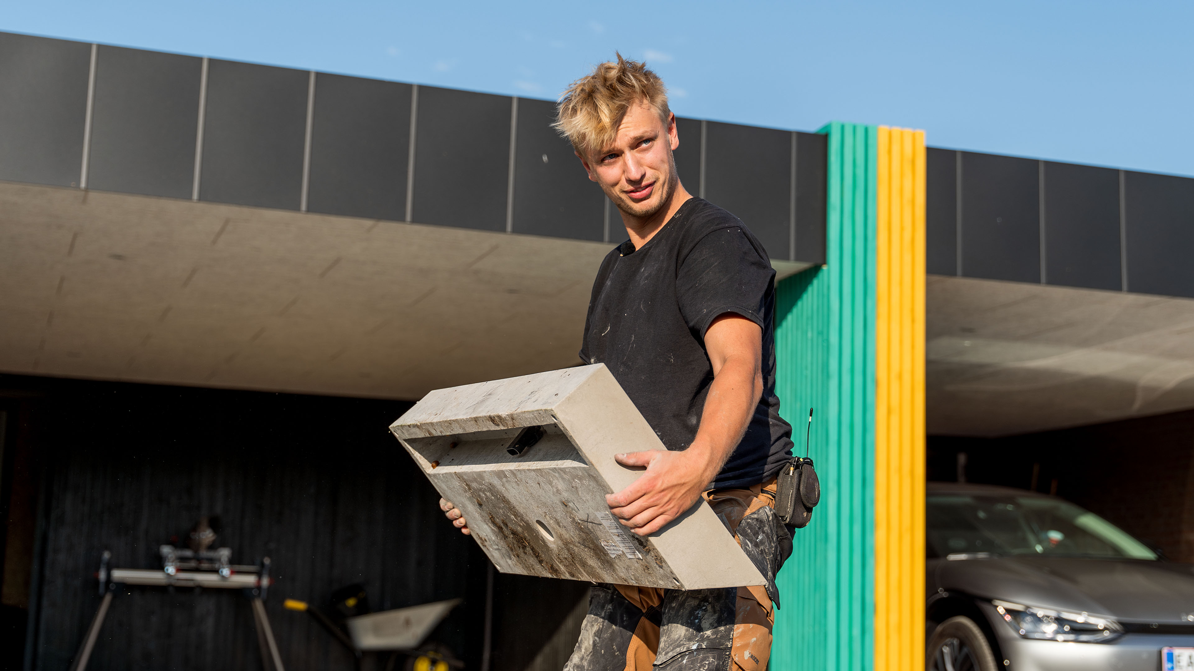 Grønt hus - Maisemarie og Simon.