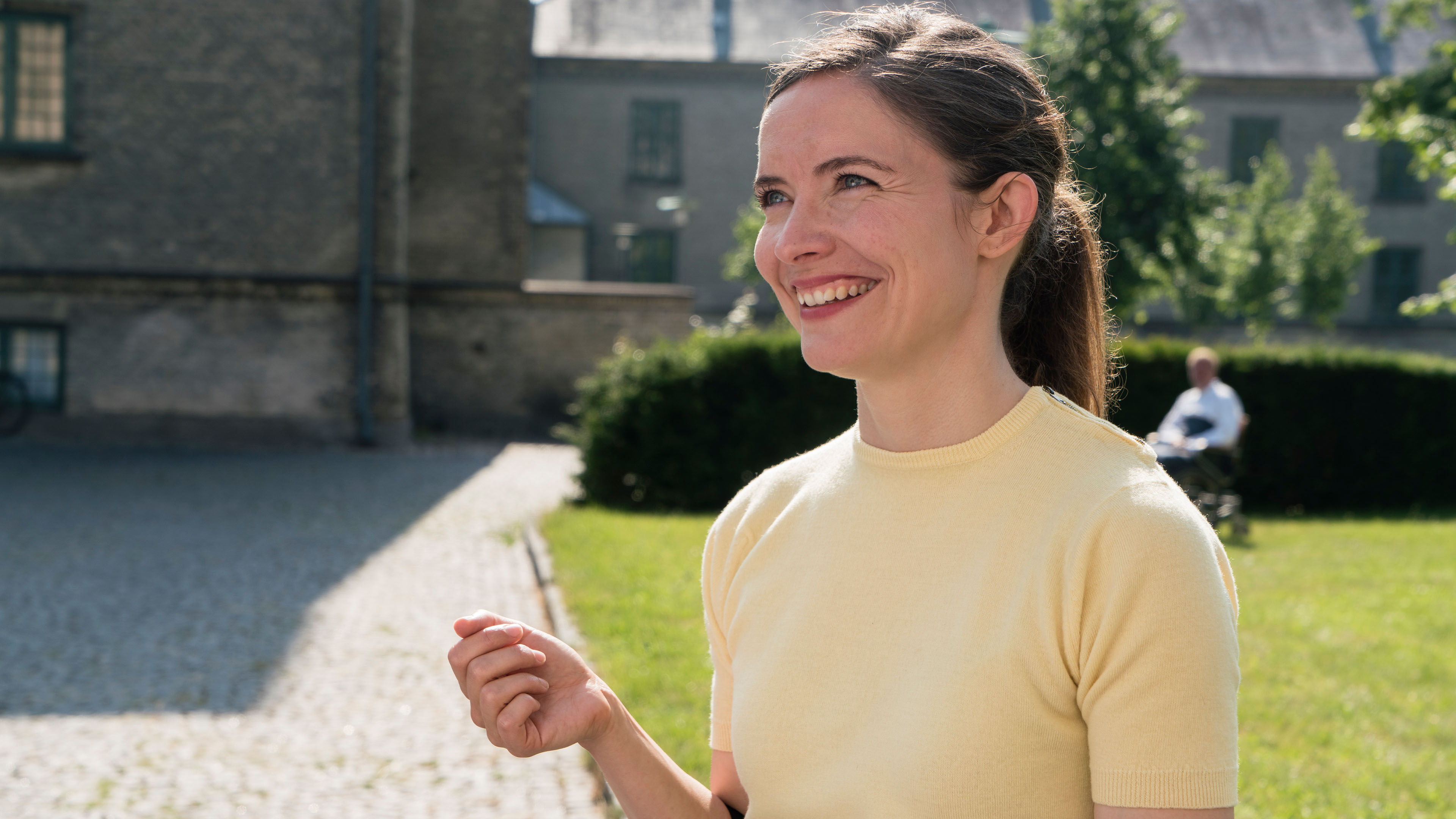 Neel Rønholt som Birgit Lund i 'Sygeplejeskolen III' fra 2020.