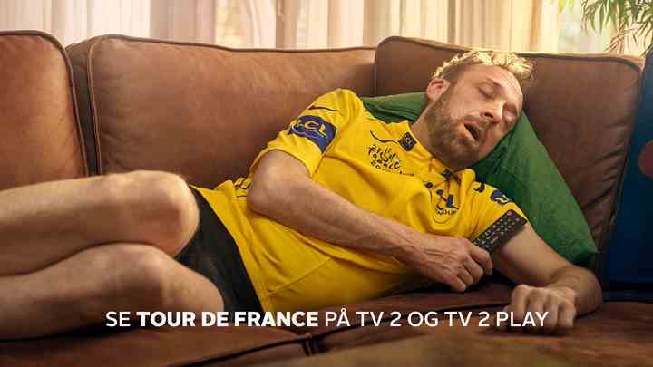 Billede fra TV 2s kampagnefilm for Tour de France 2021. (Foto: TV 2)