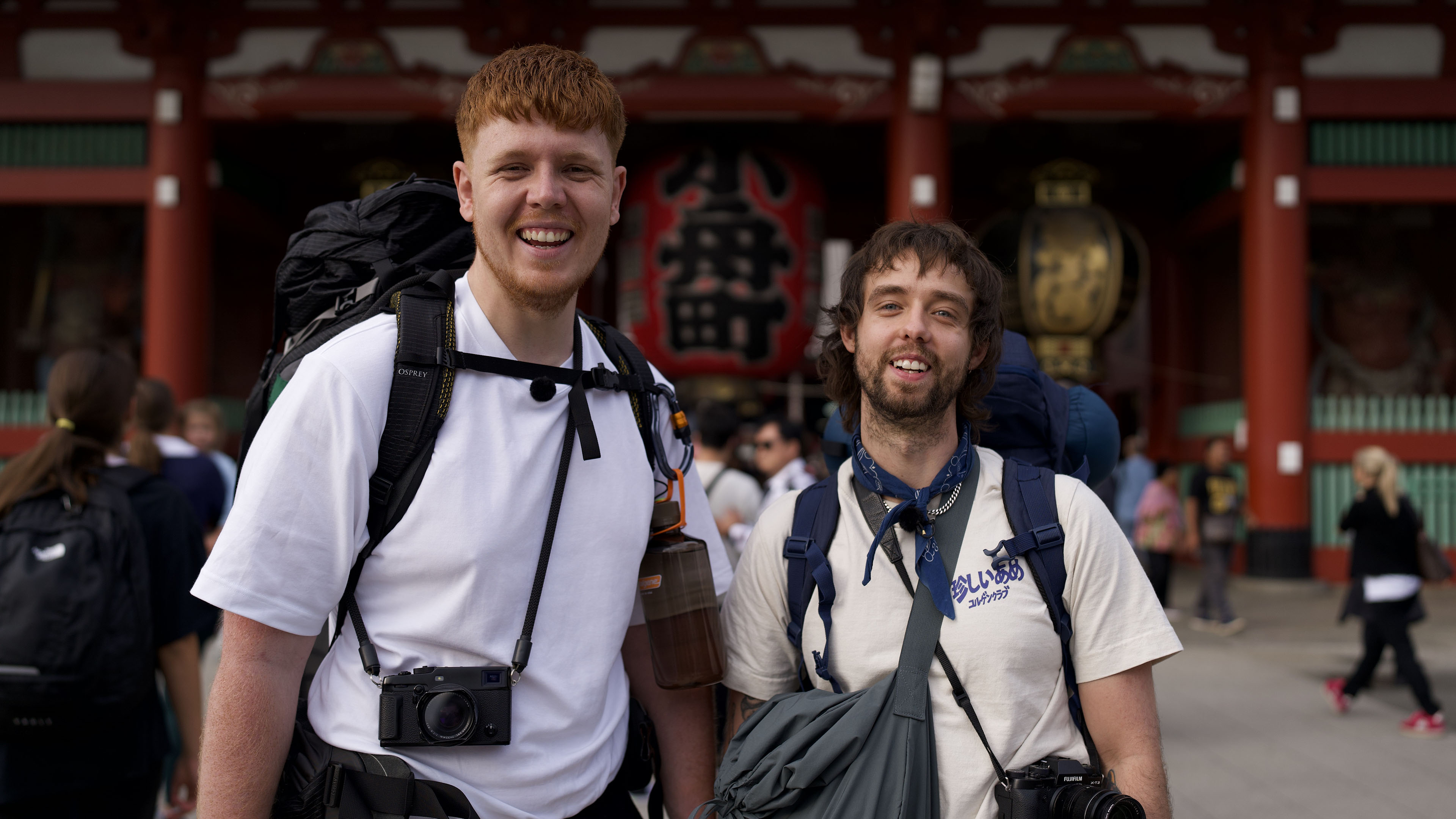 Martin og Sebastian fra Grønt hold.