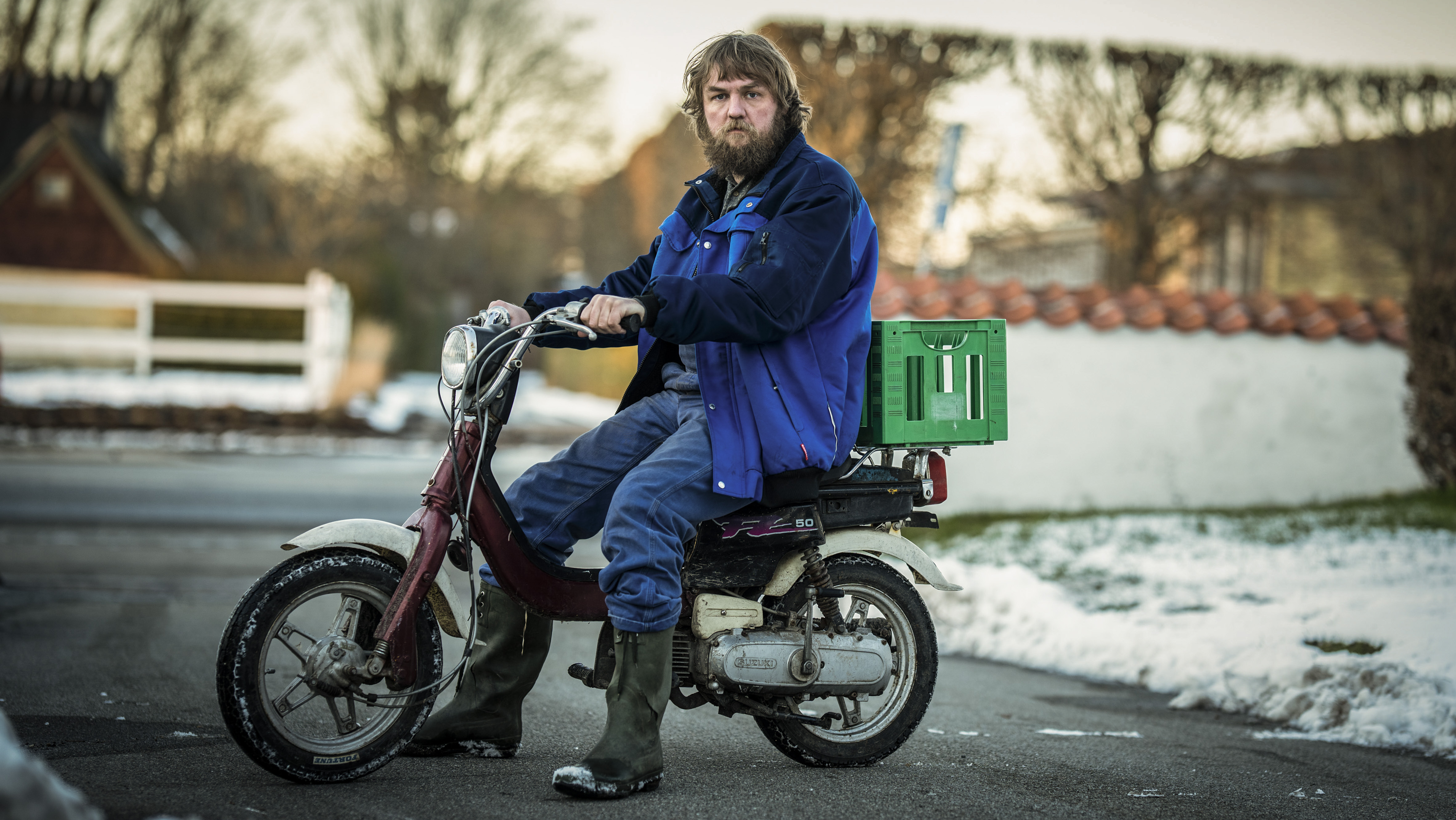 Allan (Jonas Mogensen) i 'Minkavlerne'.