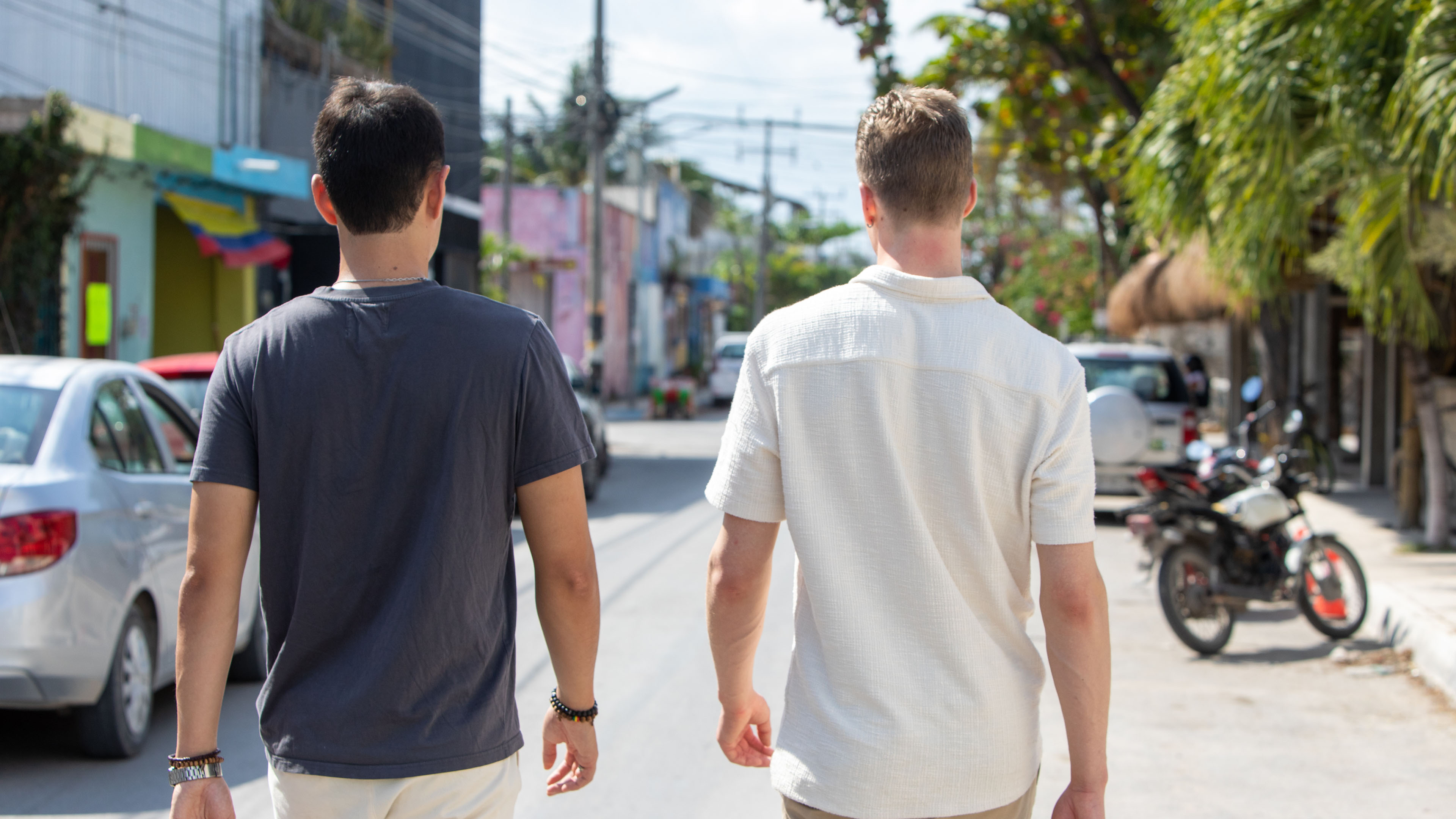 Philip og Nicki på vej