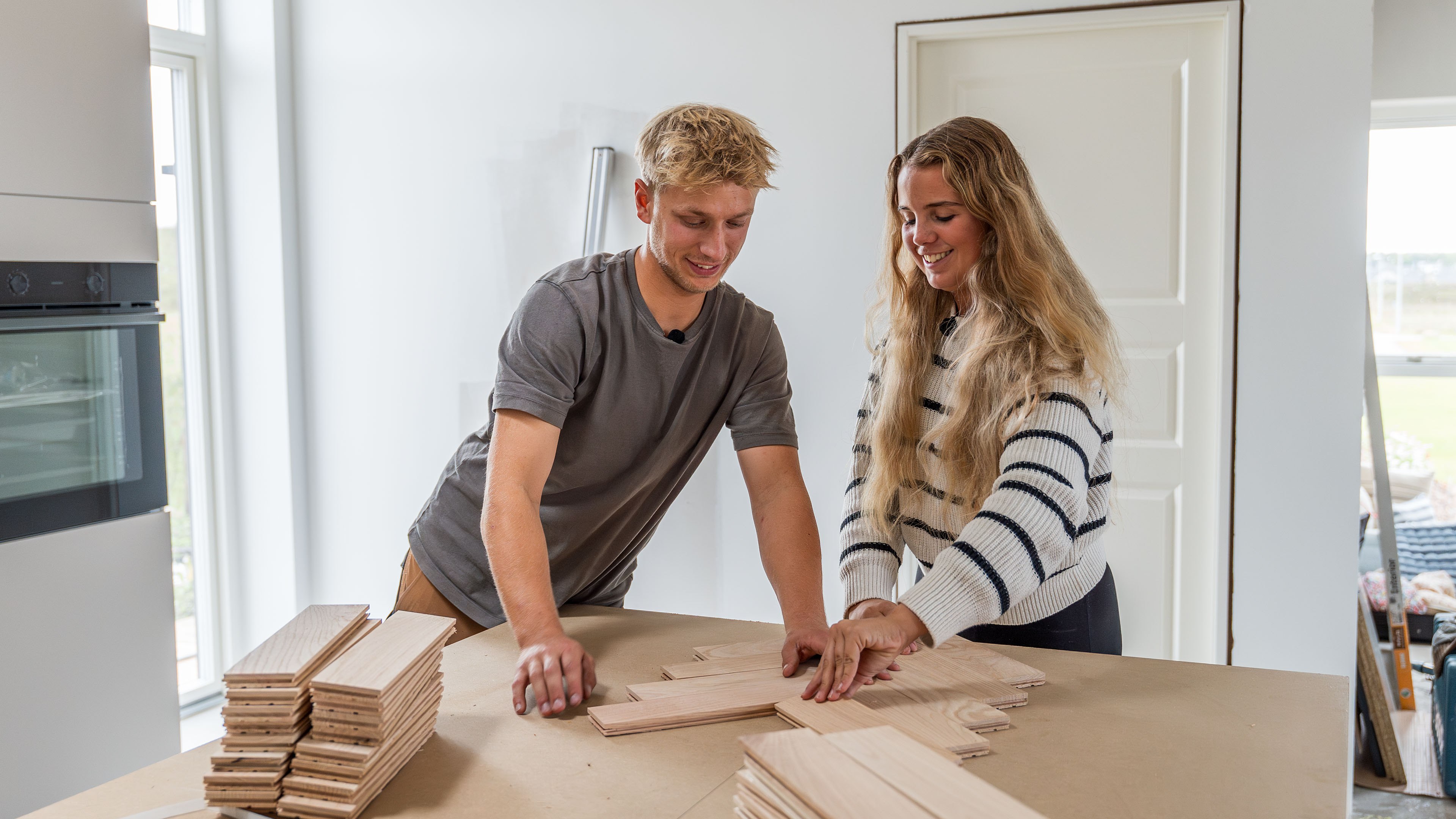 Grønt hus - Maisemarie og Simon.