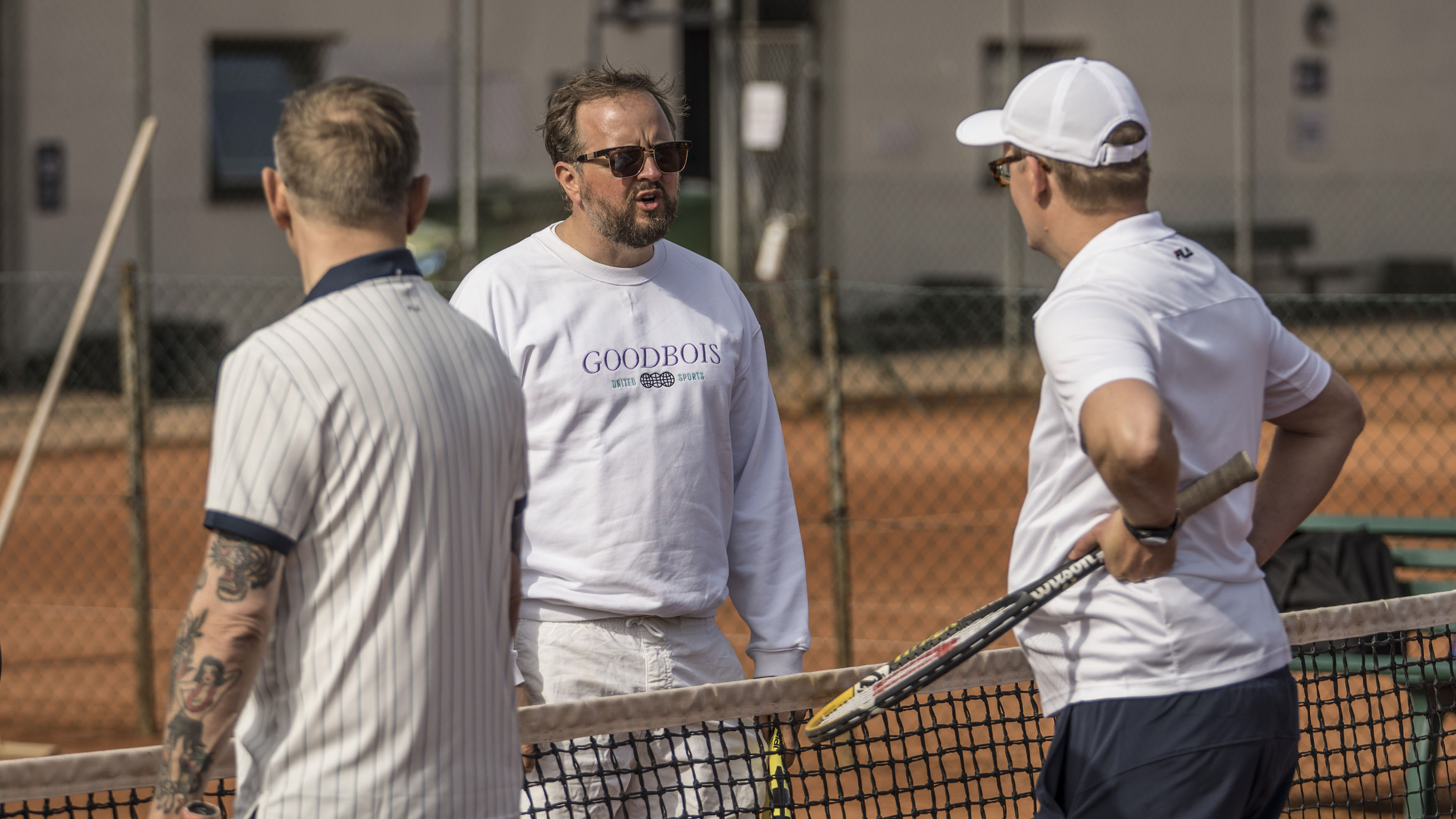Casper (Casper Christensen), Magnus (Magnus Millang) og Frank (Frank Hvam) i 'Klovn' 9.