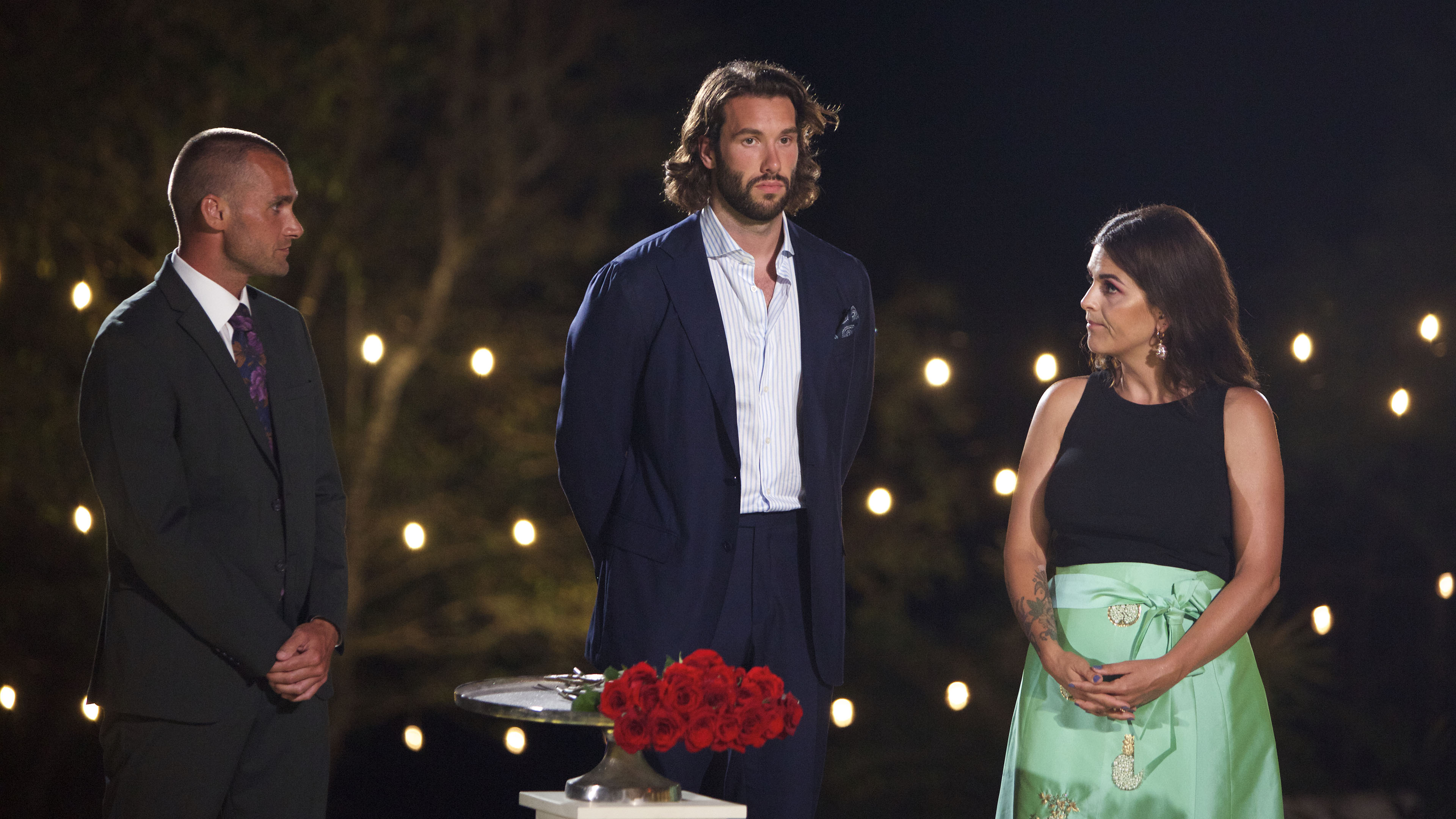 Den femte roseceremoni.