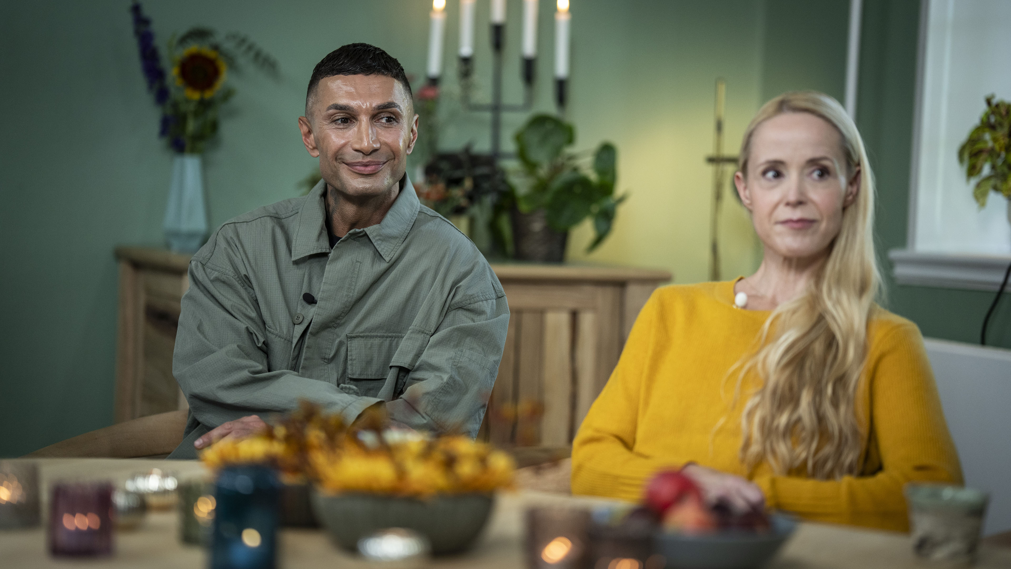 Burhan G og Tina Dickow i ’Toppen af poppen’ sæson 14.