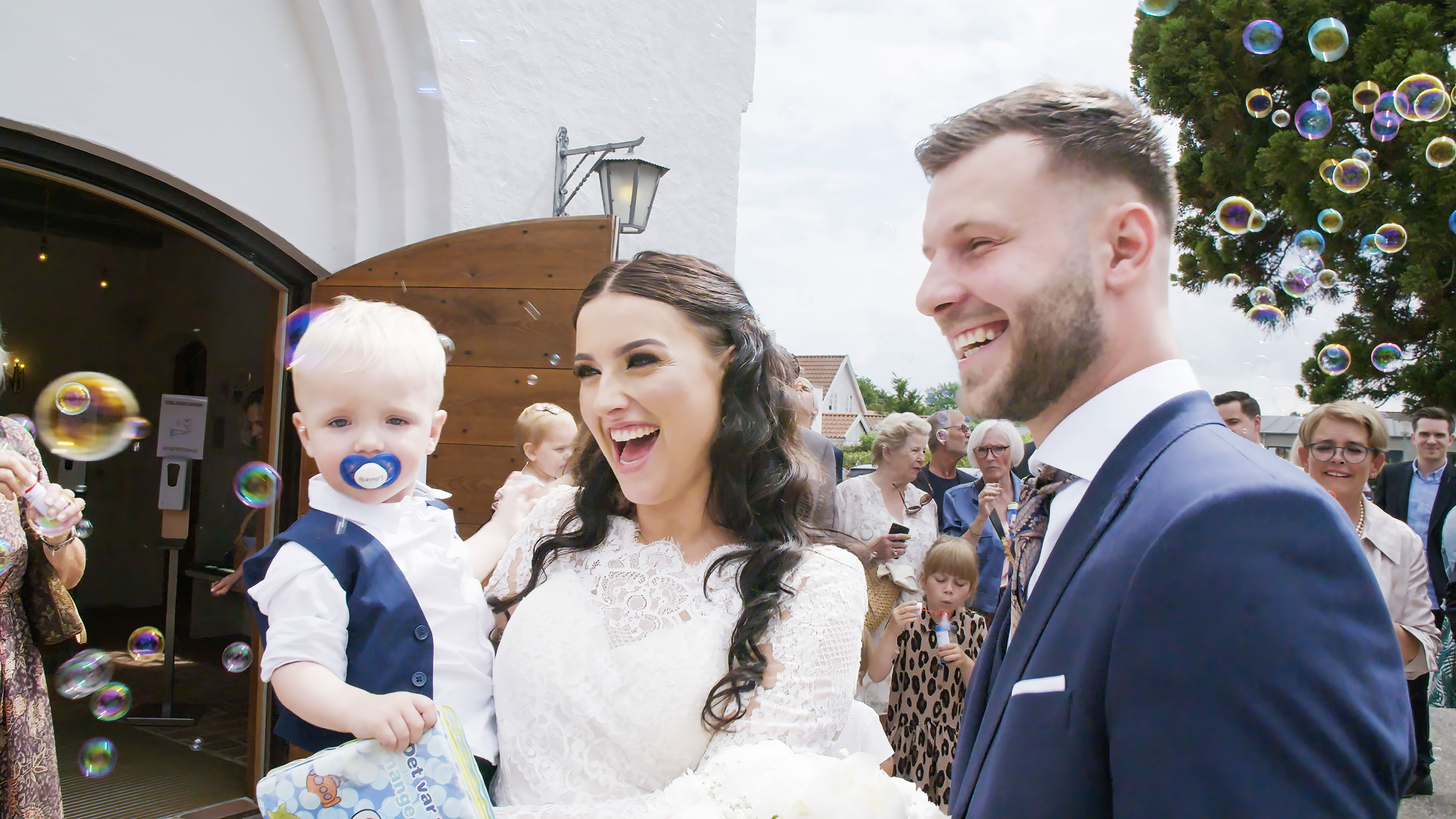 Bryllup hos Maria og Daniel. 