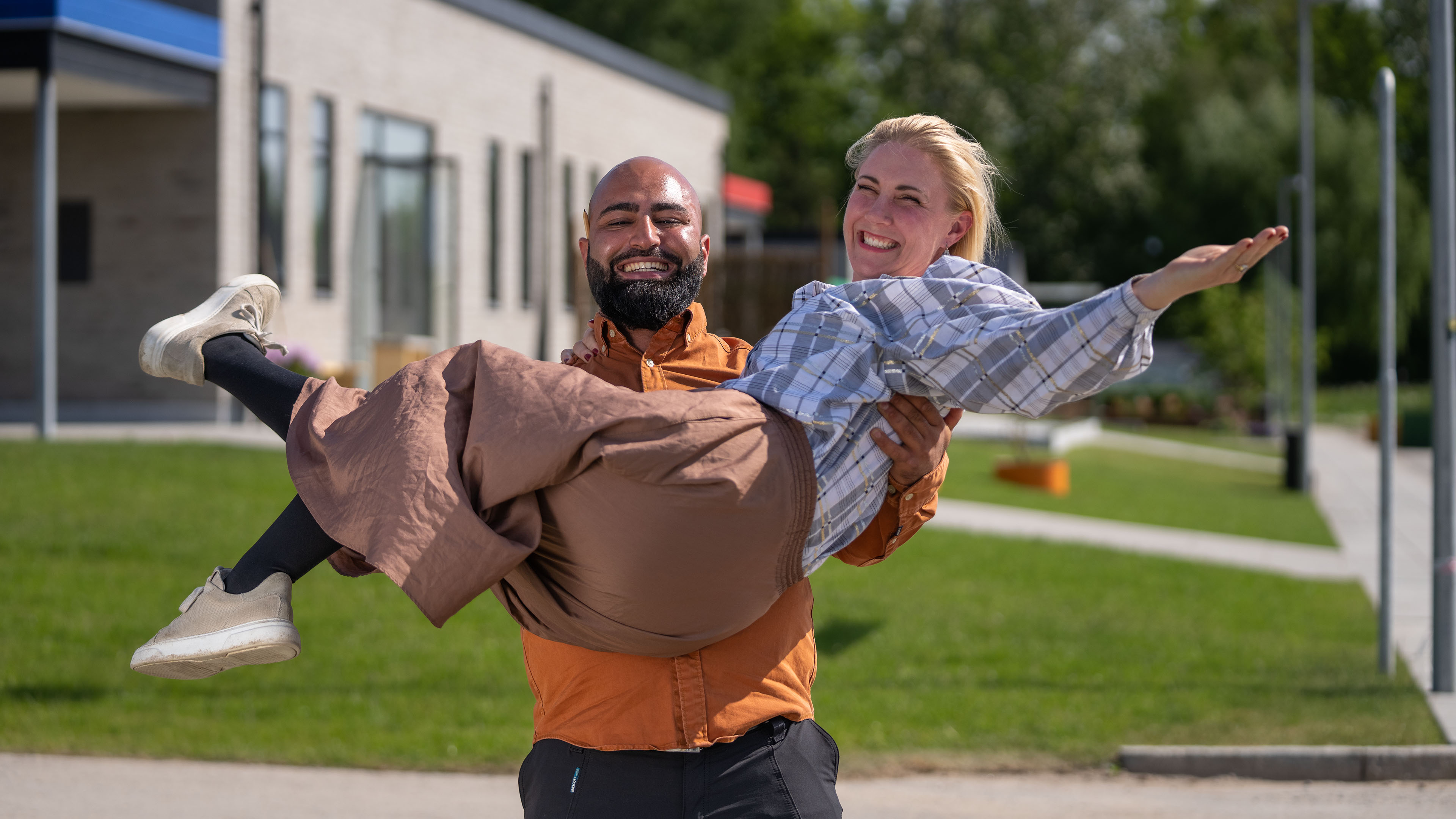 Önder Yazar og Mette Helena Rasmussen. 