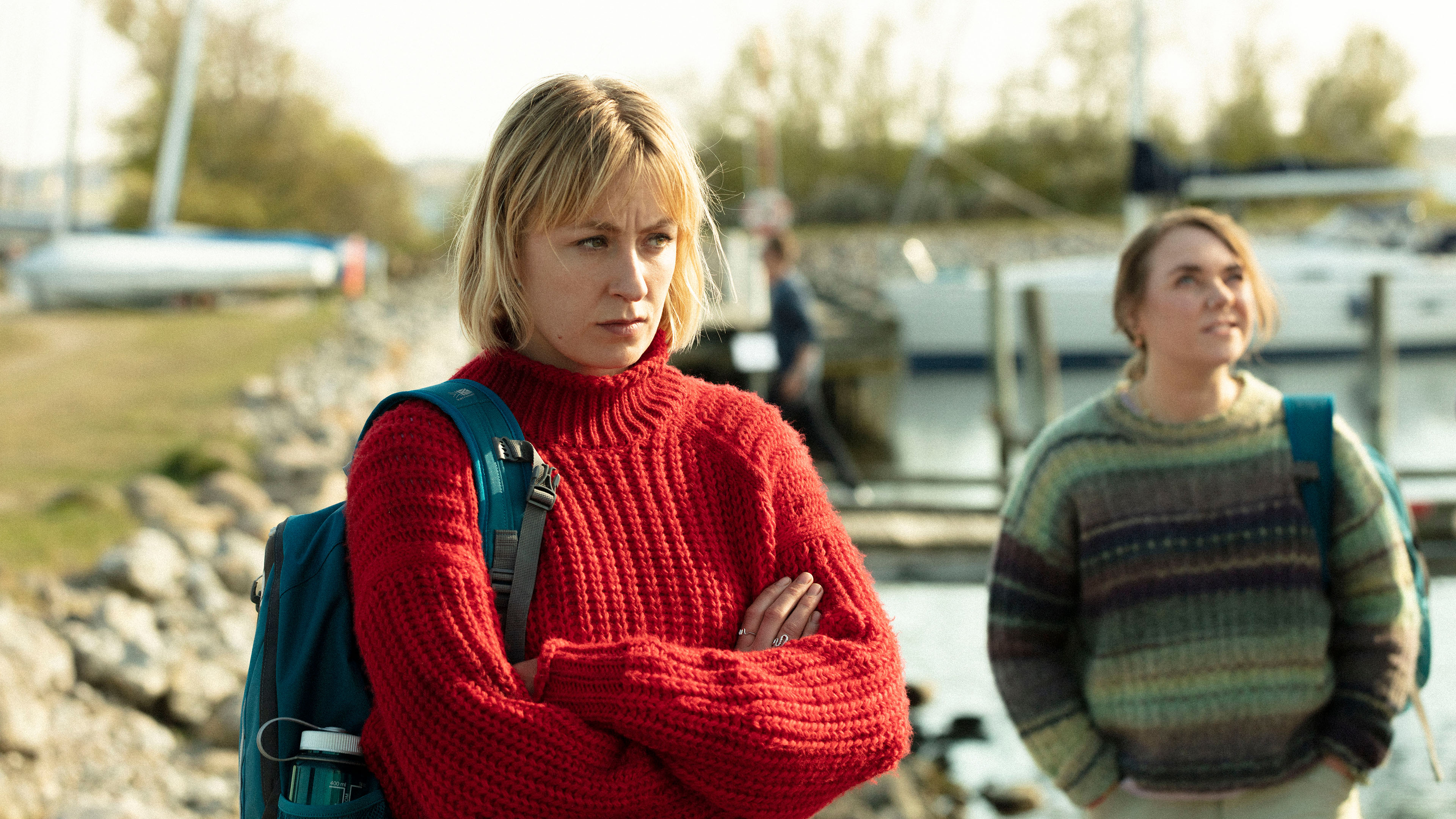 Simone (Katinka Lærke Petersen) i 'Overleverne'.