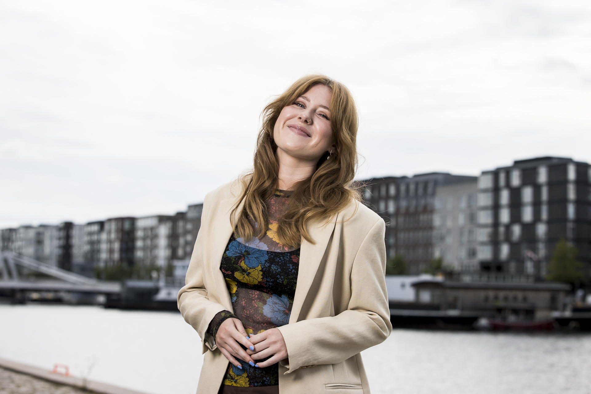 X Factor-vært Maria Fantino.