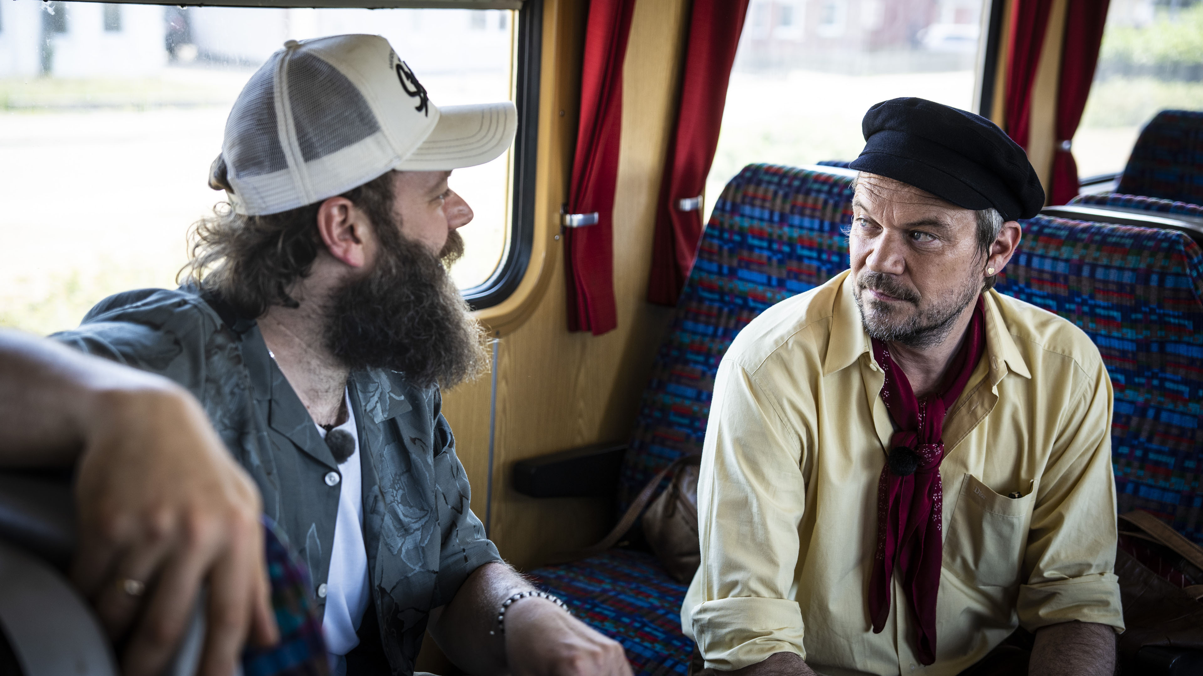 Thomas Alstrup og Peter Sommer i 'Toppen af poppen'.