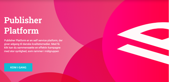 Publisher Platform er lanceret i samarbejde mellem TV 2, JP/Politikens Hus, Berlingske Media, Børsen, Jysk Fynske Medier og Sjællandske Medier, som et stærkt, dansk alternativ til Facebook og Google.