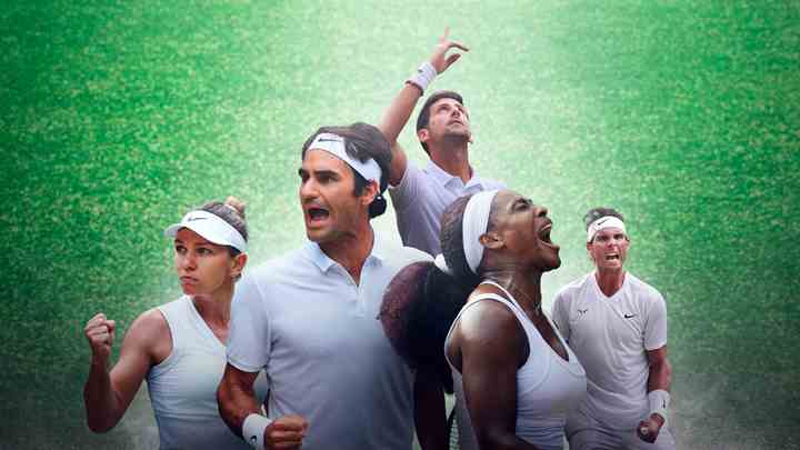 Wimbledon-tennis var en af sportsbegivenhederne, som i 2021 – foruden på TV 2s tv-kanaler – fik masser af ekstra sendetid via de nye livekanaler på TV 2 PLAY. (Foto: TV 2)
