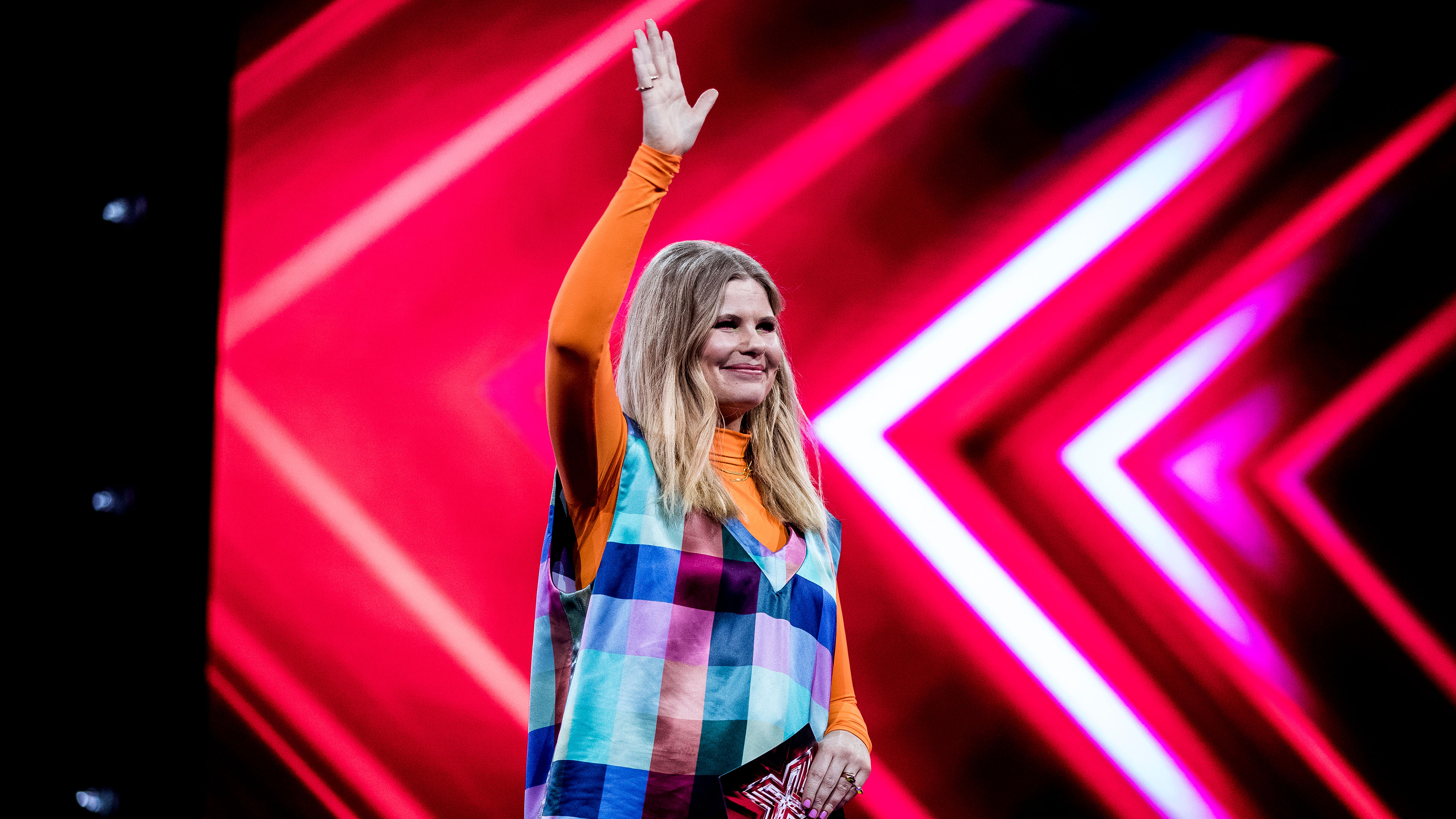 Første liveshow: Sofie Linde. 