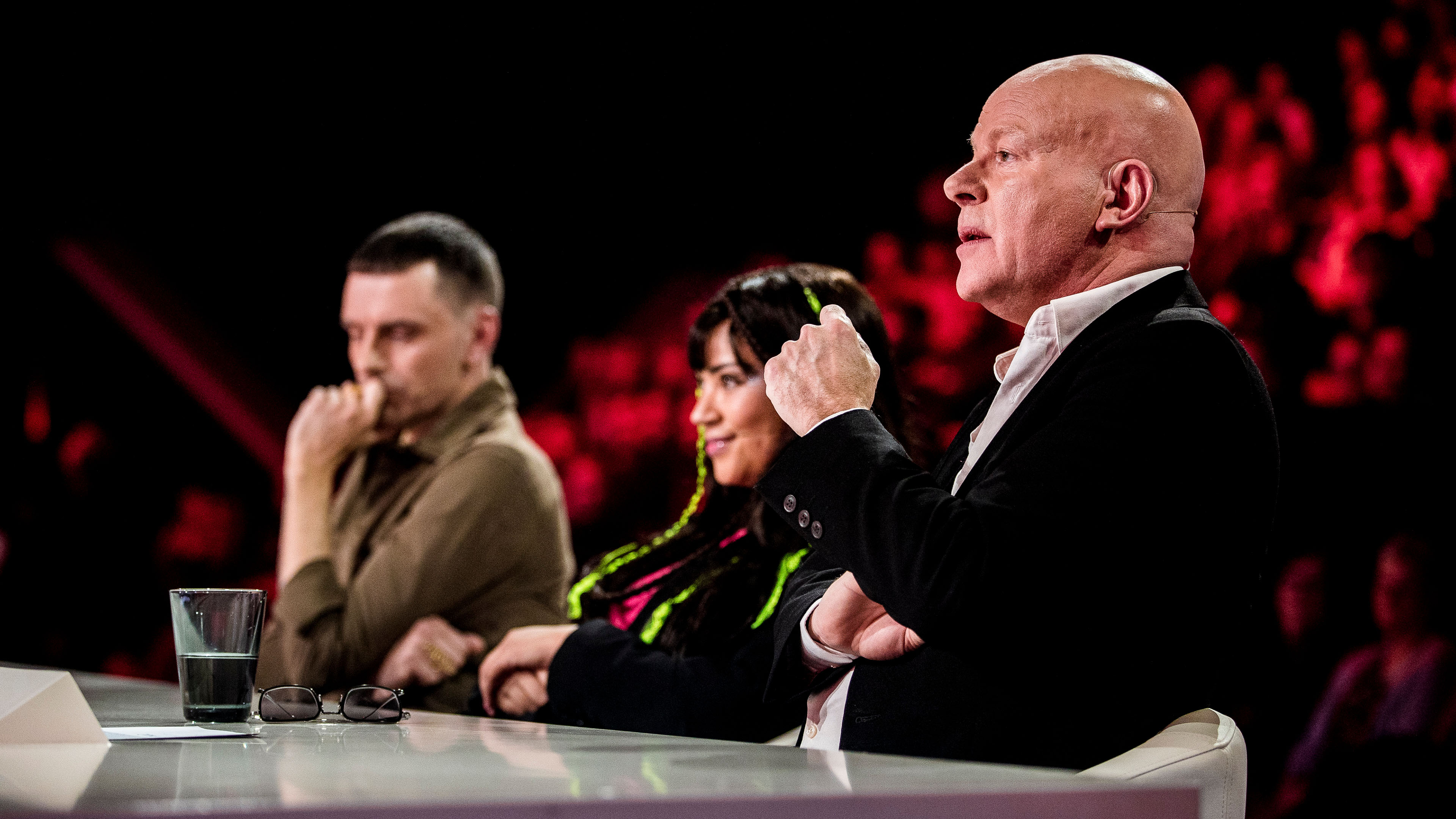 Fjerde liveshow: Dommerne.