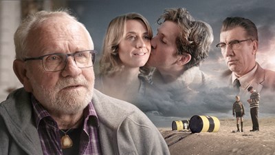 Giften i sandet - key art