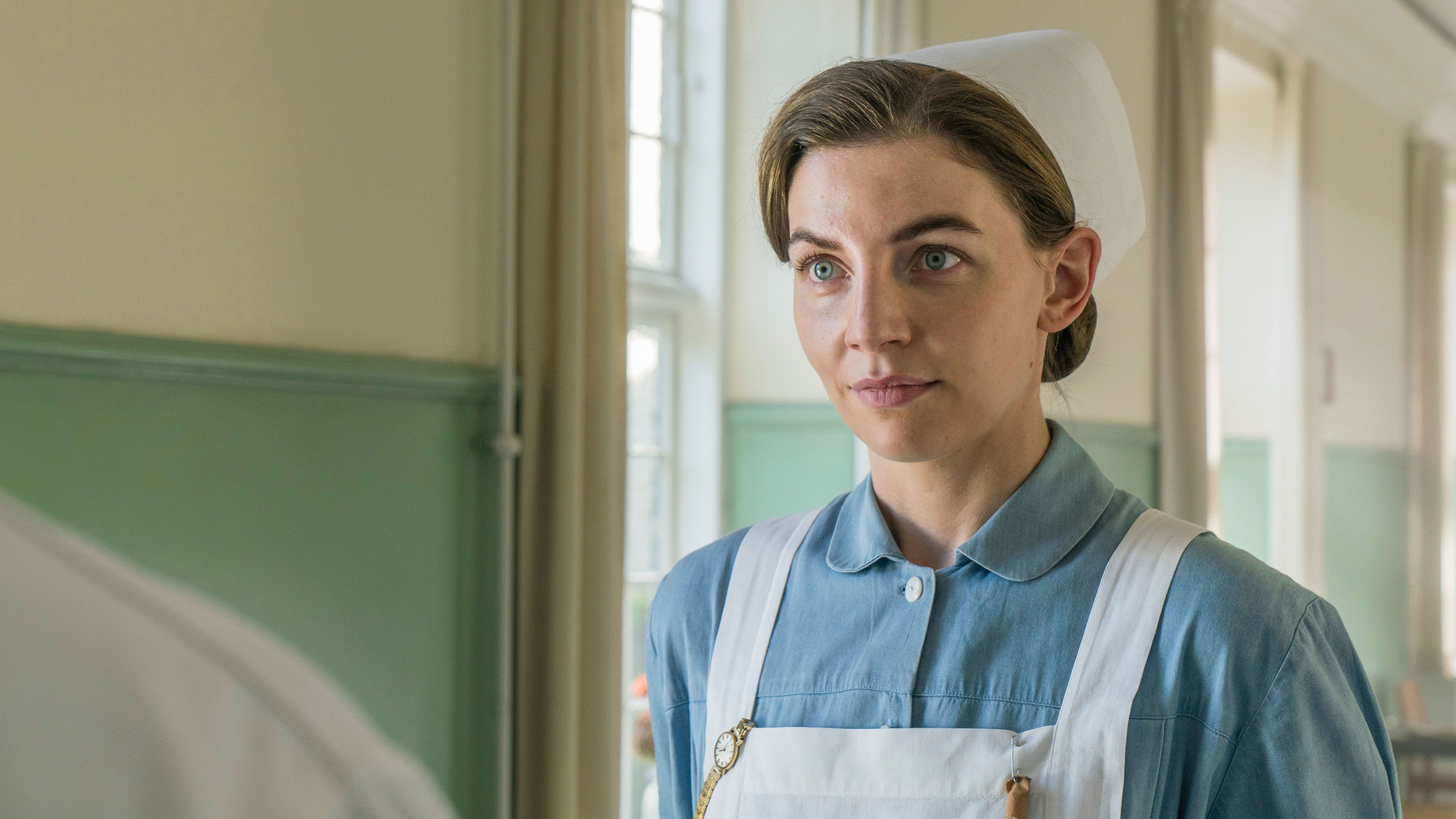 Molly Egelind som Anna Rosenfeld i 'Sygeplejeskolen IV' fra 2020.