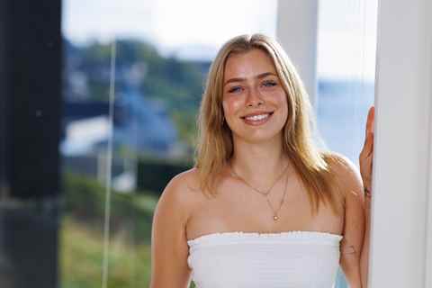 Melissa Bentsen i anden sæson af 'Spillet'.