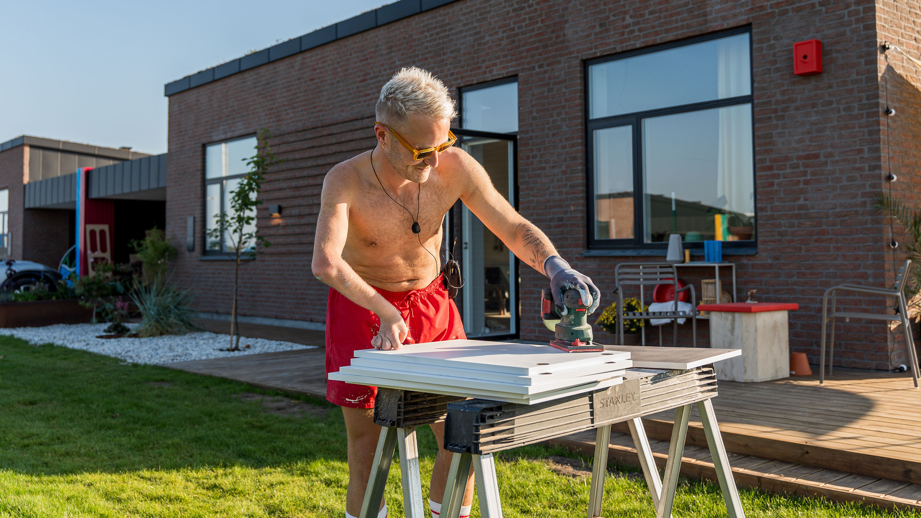 Rødt hus - Matias og Rasmus.