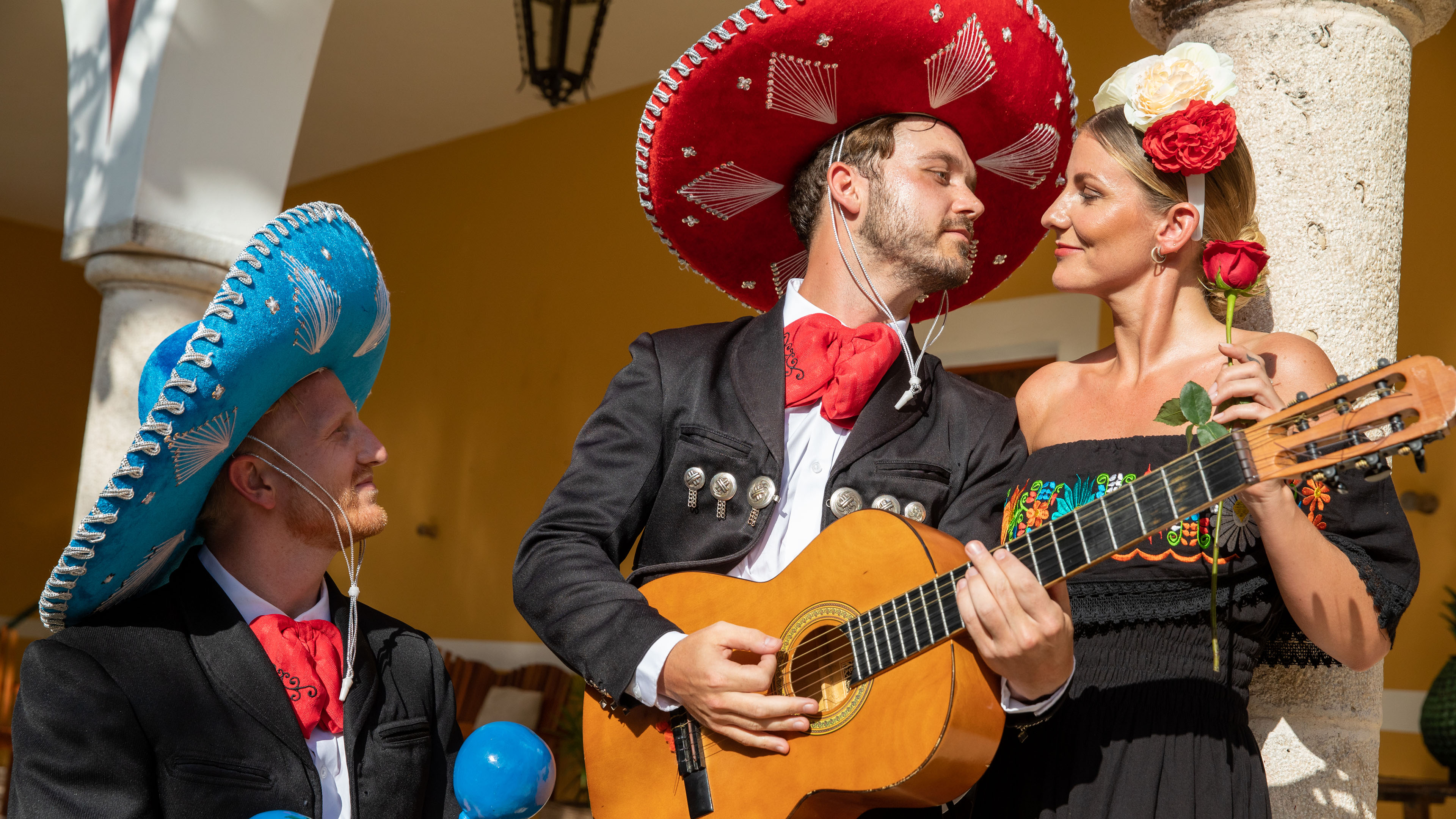 Morten, Nicolai og Mette