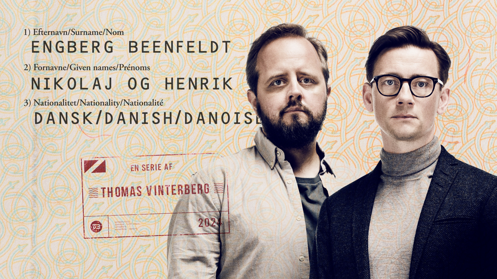 Henrik (Magnus Millang) og Nikolaj (Esben Smed) - portræt.