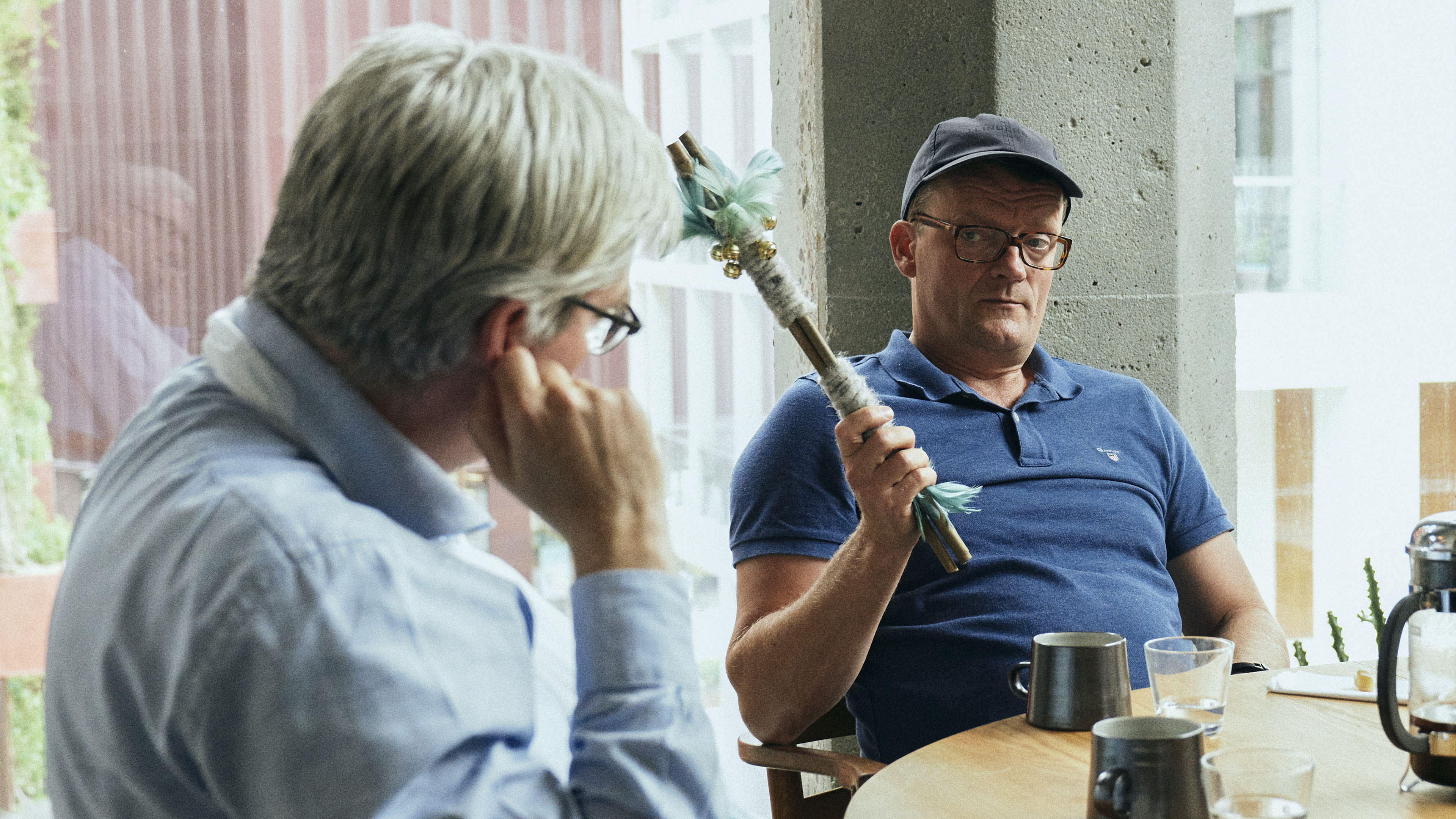 Søren Pind og Frank (Frank Hvam) i 'Klovn' 9.