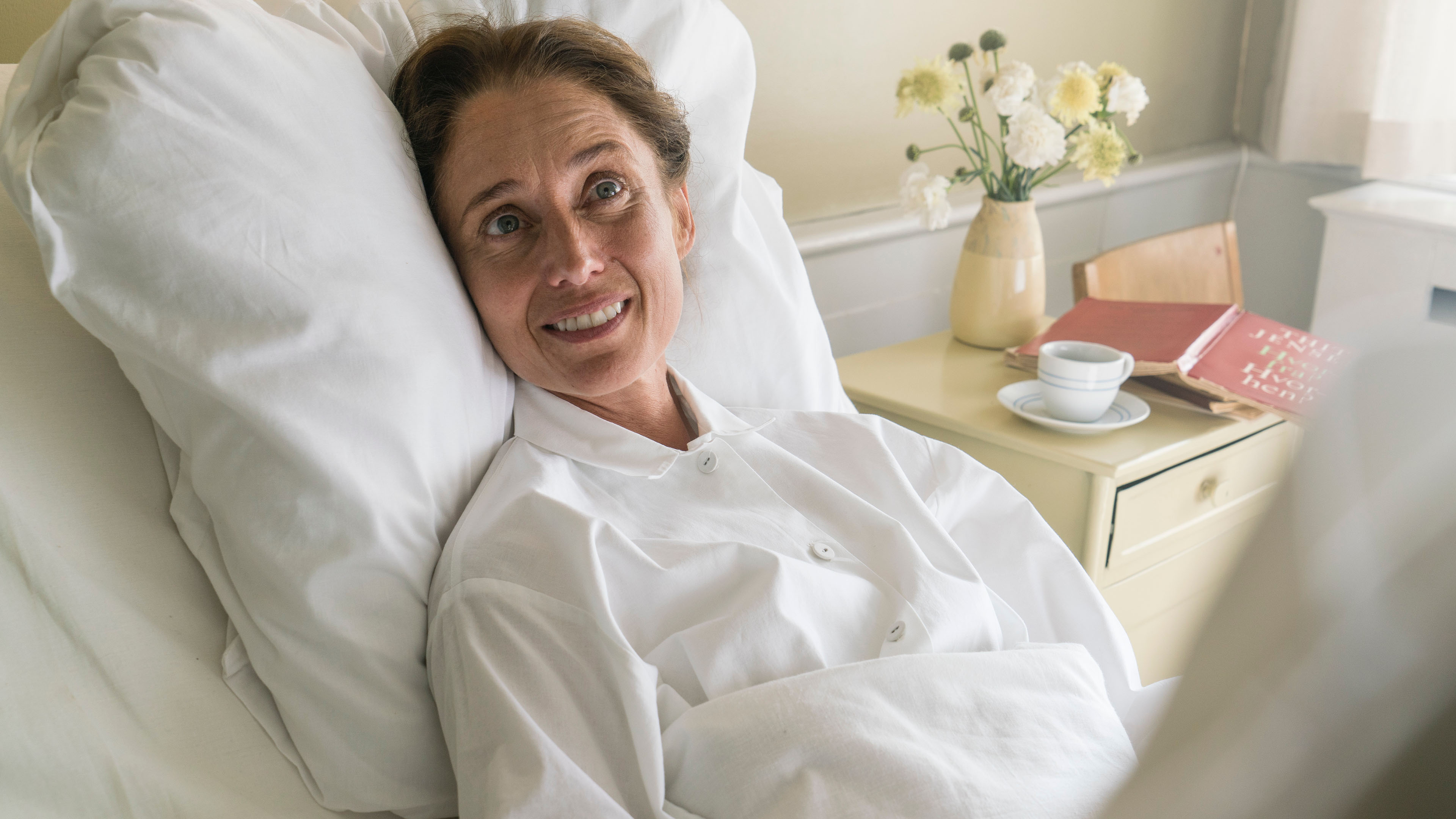 Christine Albeck Børge som Astrid Wellenius i 'Sygeplejeskolen III' fra 2020.