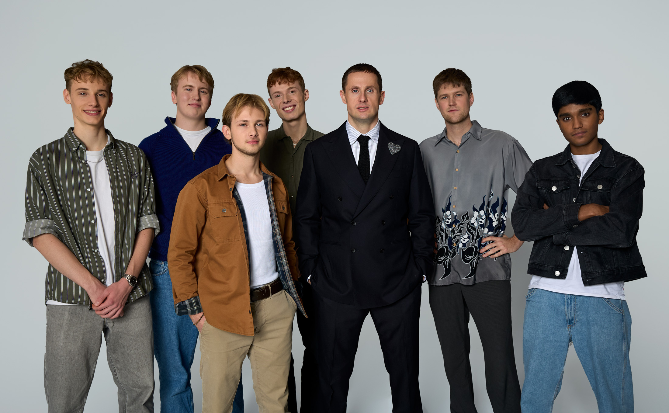 Benjamin Hav med sine livedeltagere