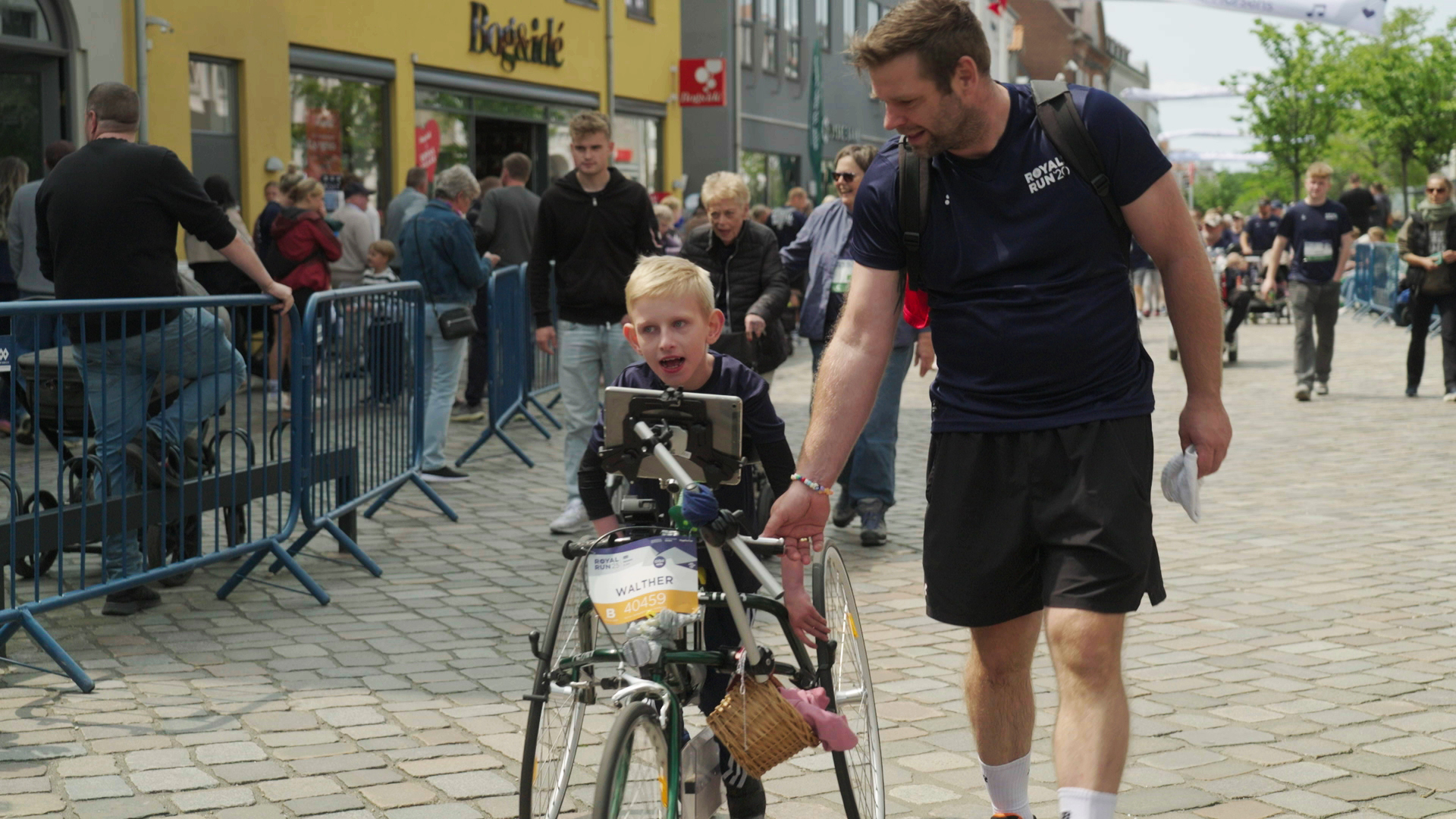 Walther i 'De sjældne danskere' sæson seks episode to. 