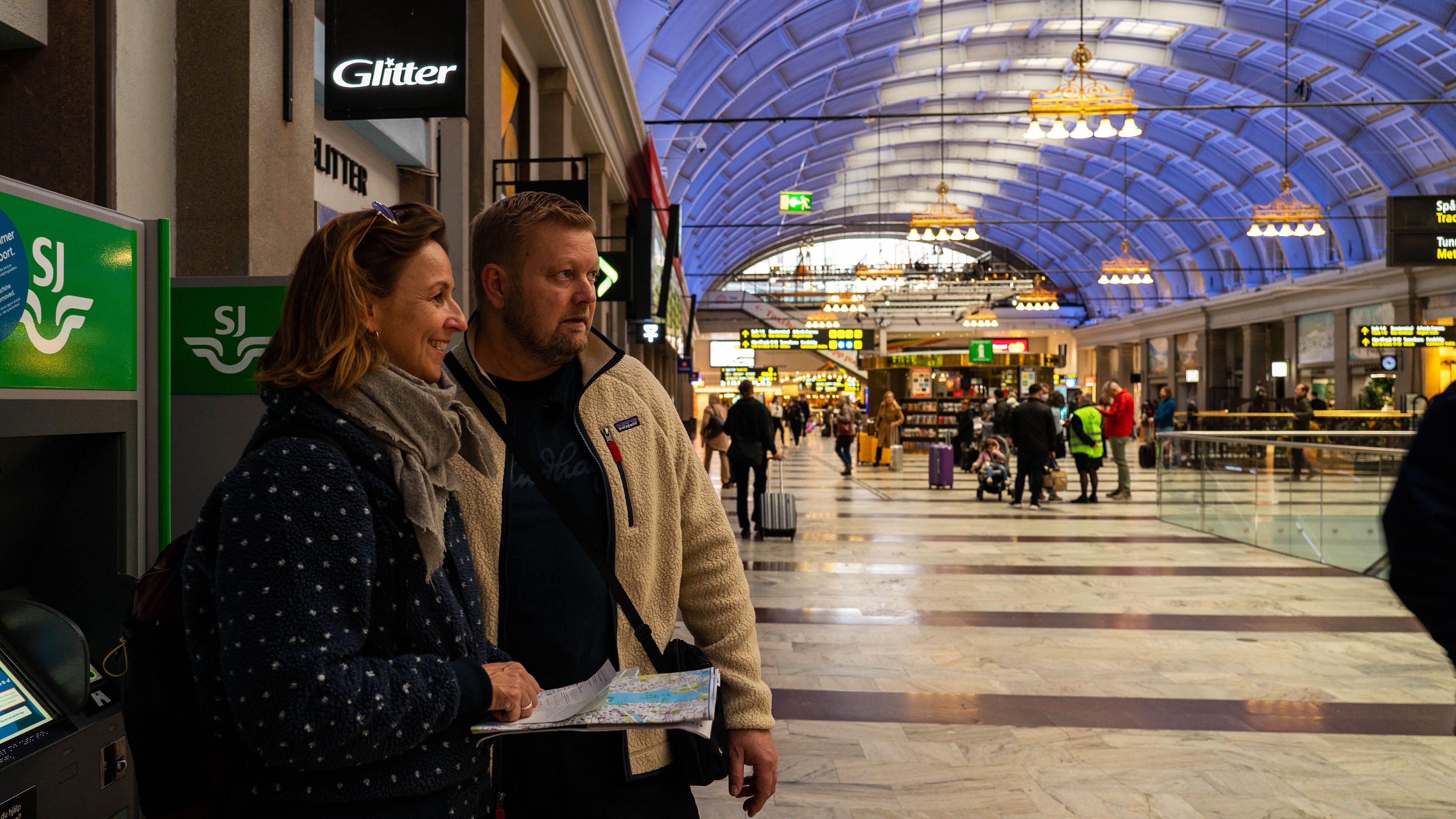 Lars og Marianne i Stockholm.