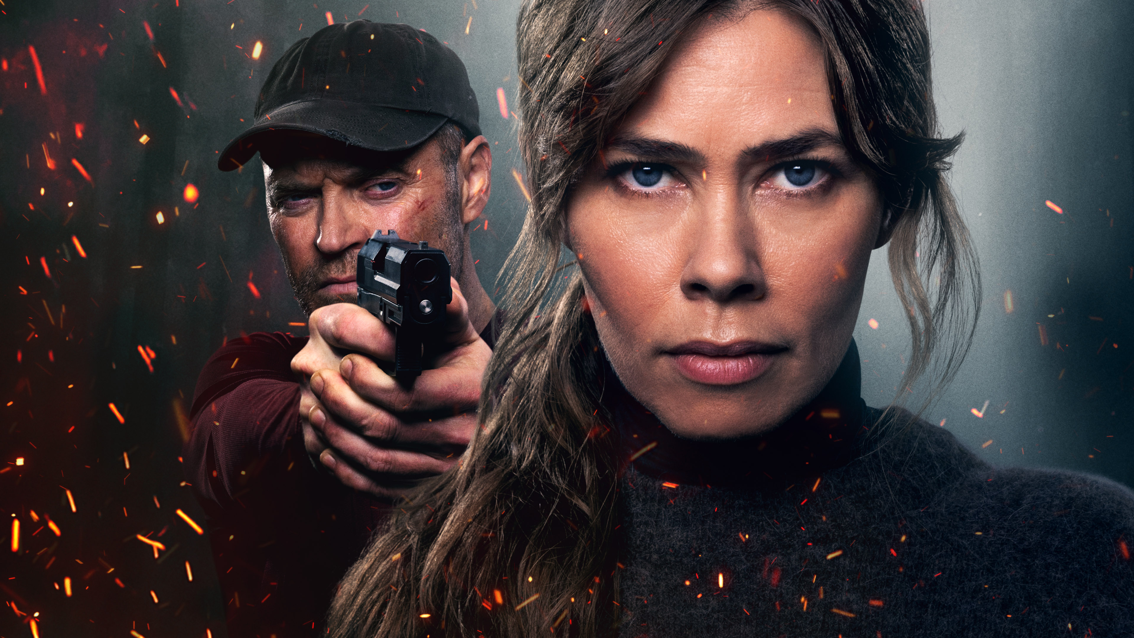 Kajsa Corfitzen og Oxen (Birgitte Hjort Sørensen og Jacob Hauberg Lohmann).