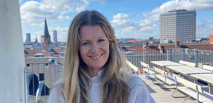 Maria Rasmussen starter som PR-chef ved TV 2 Kommunikation pr. 1. oktober 2021 (privatfoto).
