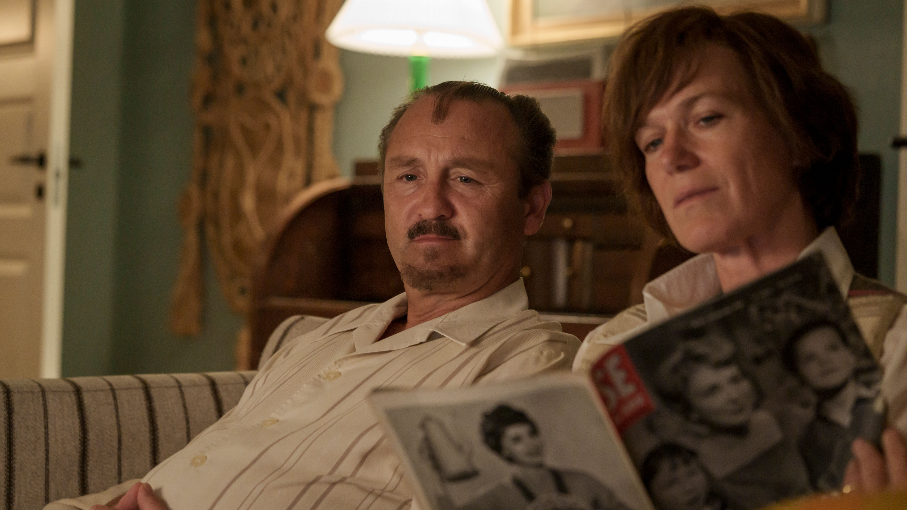 Anker (Lars Ranthe) og Ingrid (Maria Rich) i 'Anker'.