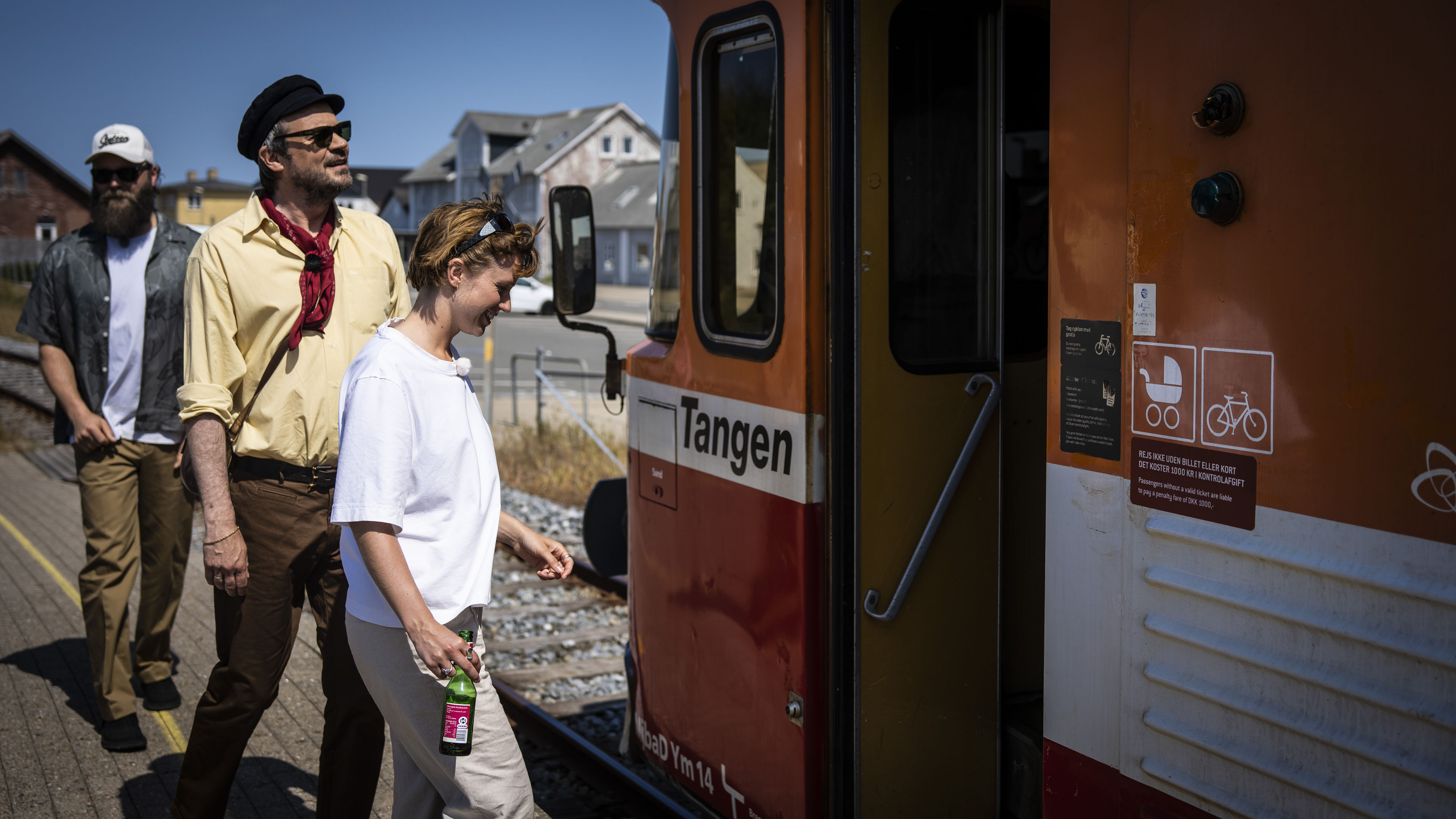 Thomas Alstrup, Peter Sommer og Dopha i 'Toppen af poppen'.