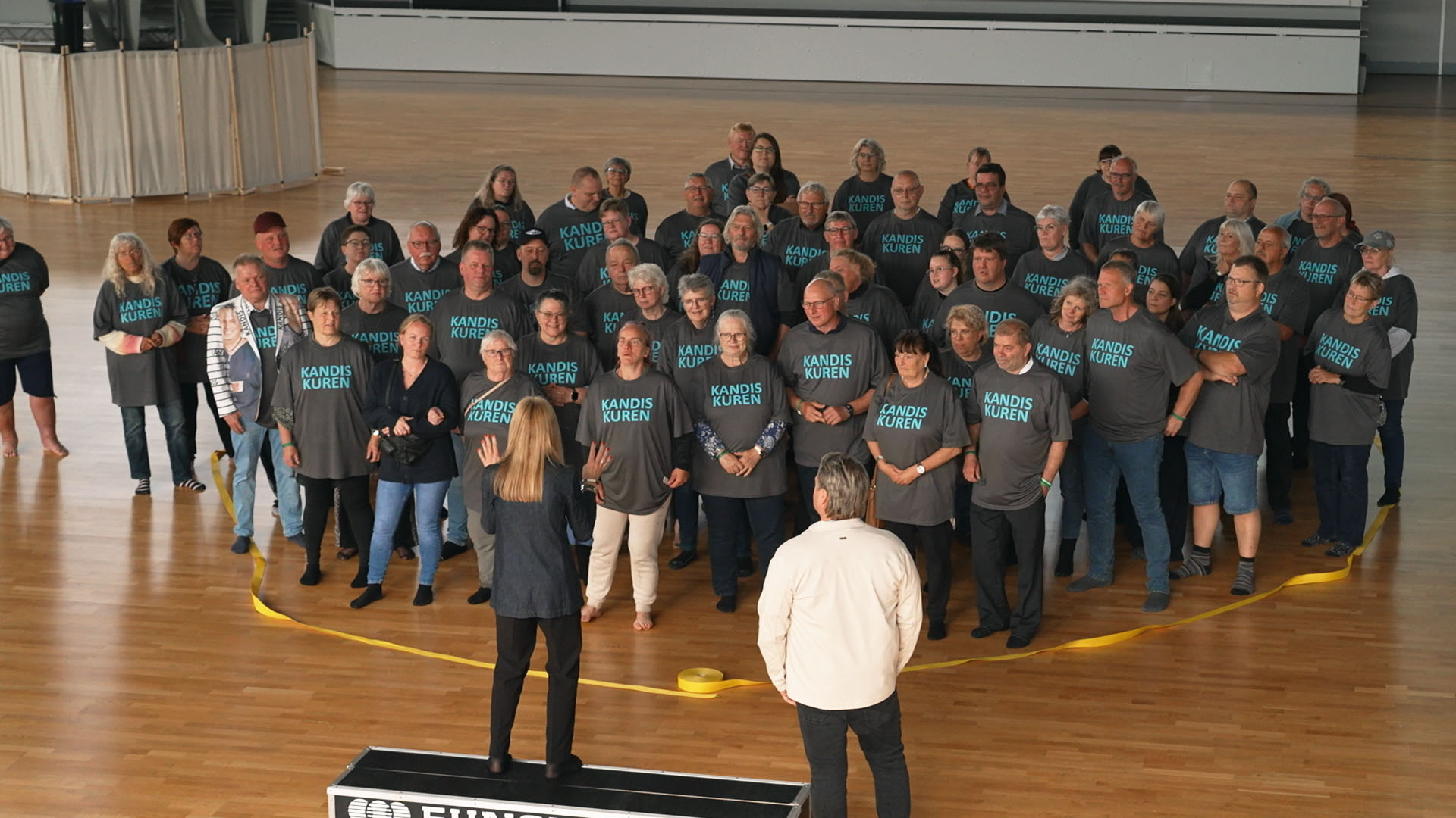 Bente og Johnny med Kandisfans.